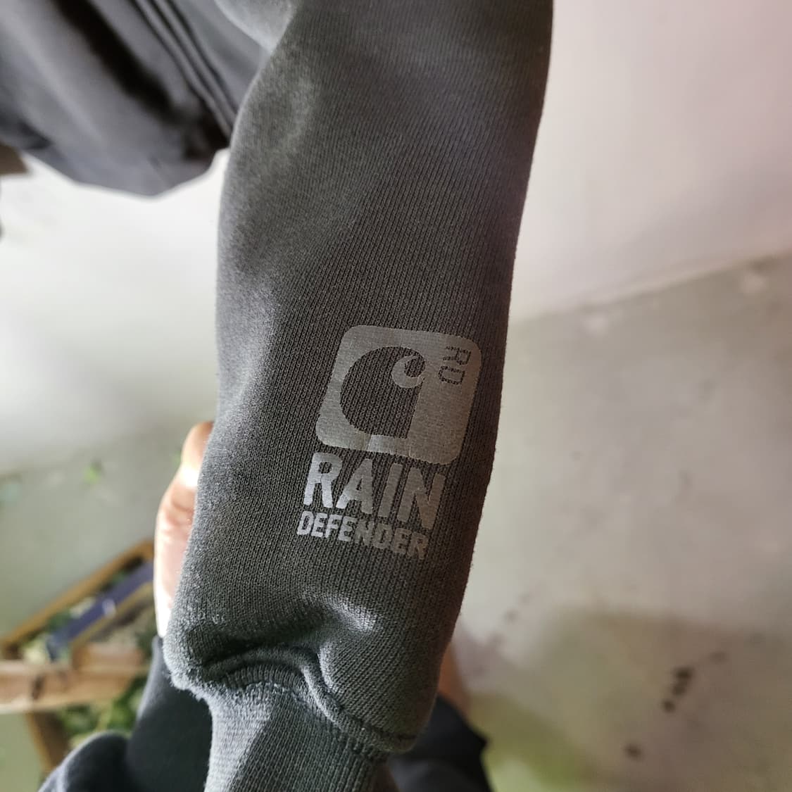 칼하트 레인 디펜더 후드 집업 (S) 상품이미지5