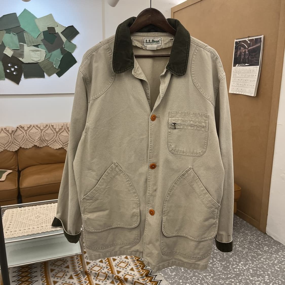 엘엘빈 빈티지 레트로 90's 워크 초어 자켓 L C10584 상품이미지3