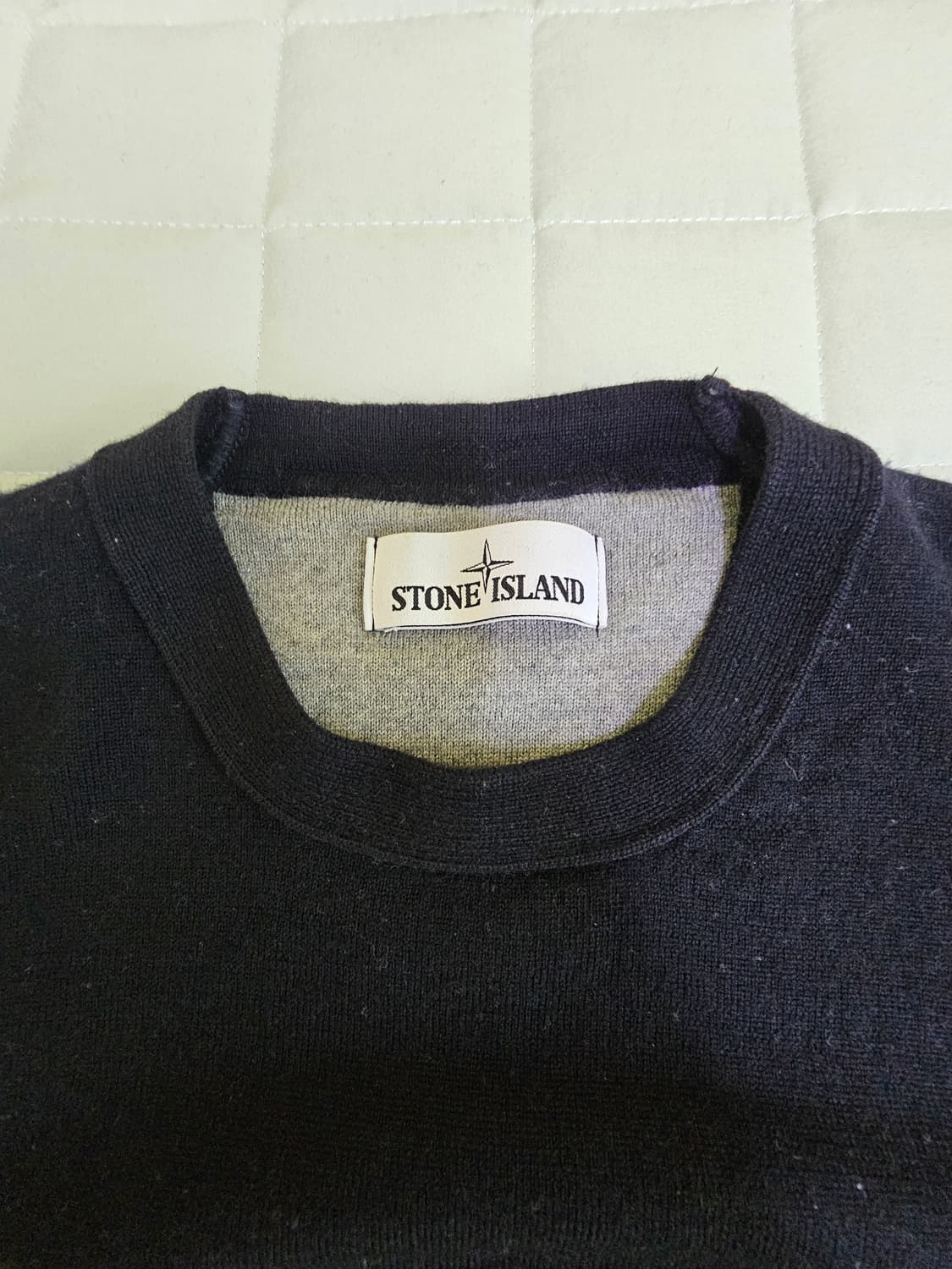 S급 스톤아일랜드 블랙 니트 급처 상품이미지2