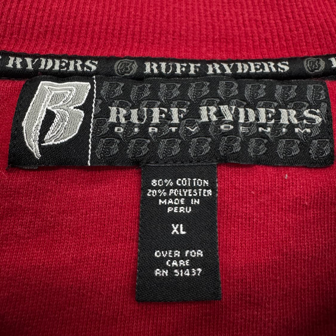 러프 라이더스 90s 올드스쿨 힙합 오버핏 스웻셔츠 맨투맨 상품이미지5