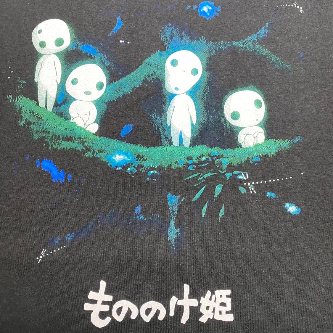 지브리 모노노케 코다마 오피셜 애니메이션 티셔츠 상품이미지4