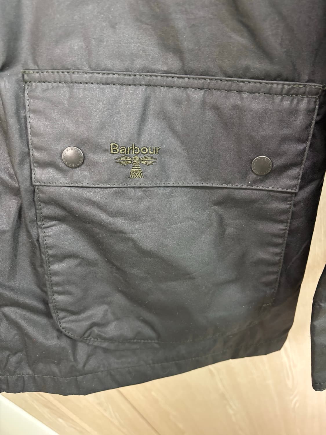 새상품)바버 비콘 모건 왁스자켓M/세이지 상품이미지6