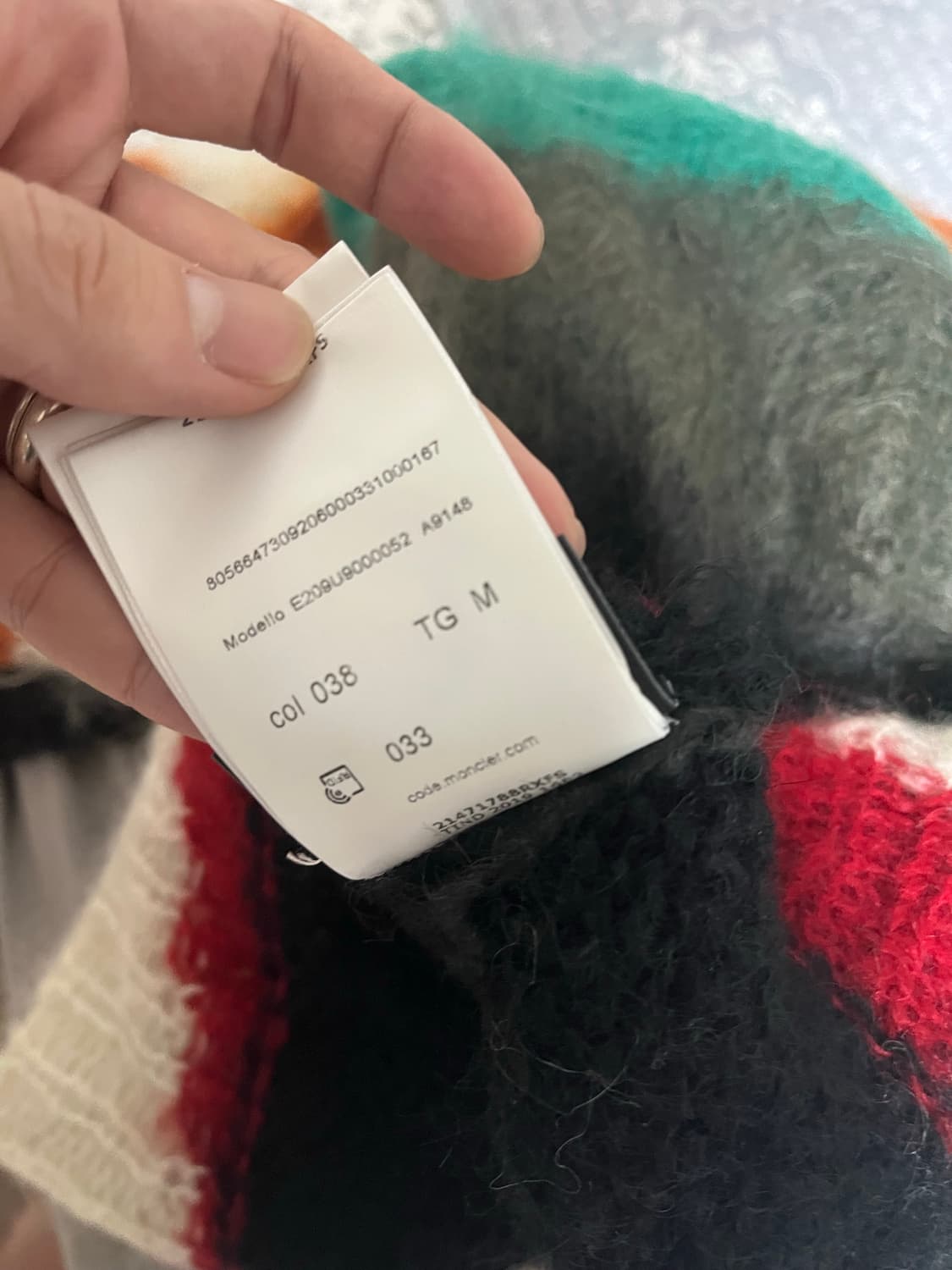 몽클레어 프라그먼트 후지와라히로시 니트 상품이미지3