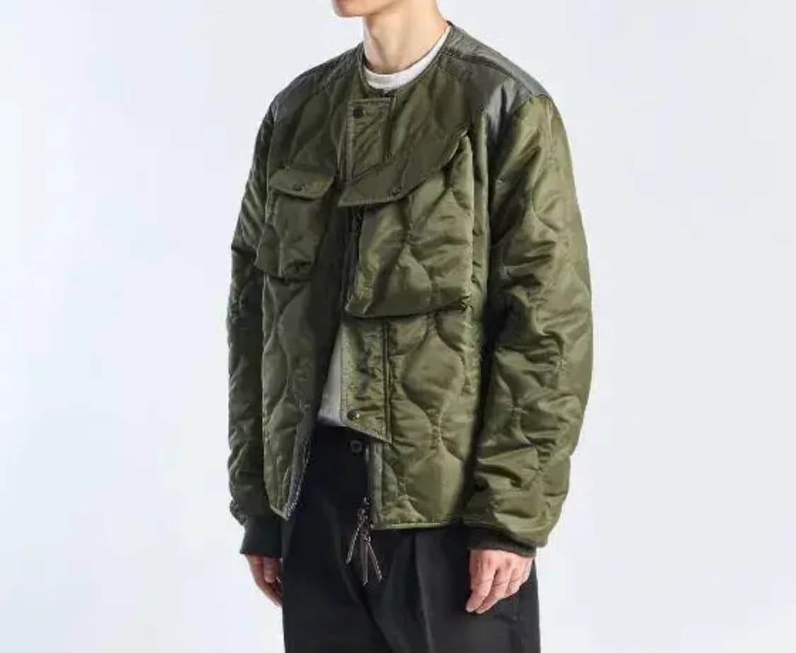 이스트로그 cba 퀼팅자켓 L 네이비 상품이미지9