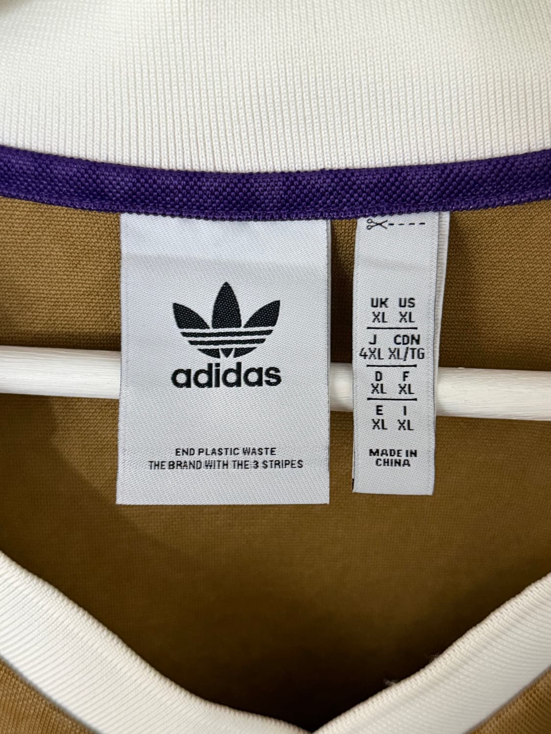 아디다스 오리지널스 헤리티지 롱슬리브 티셔츠 브라운 상품이미지9