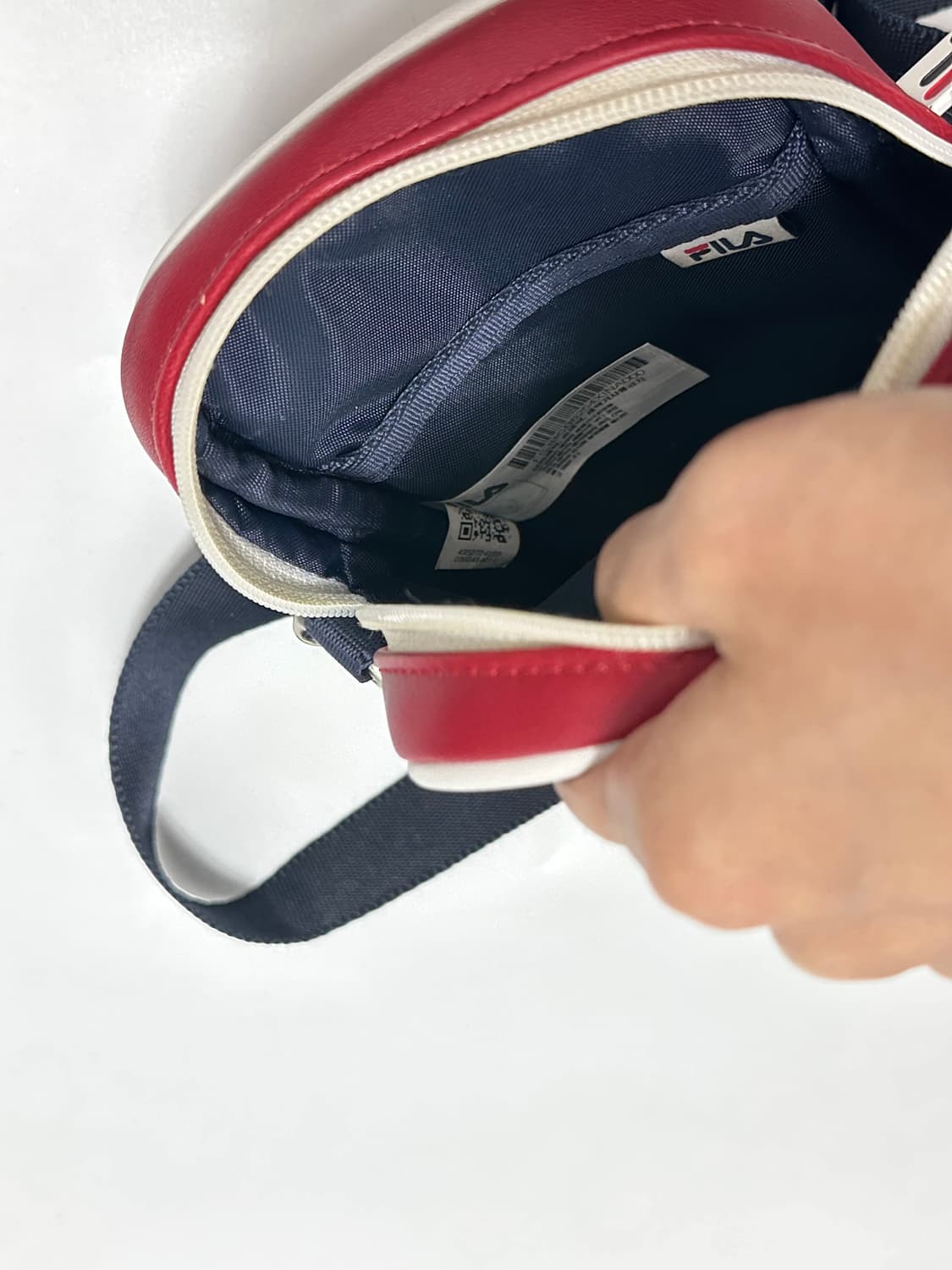 휠라 빅로고 미니 크로스백 올드스쿨 빈티지 상품이미지9