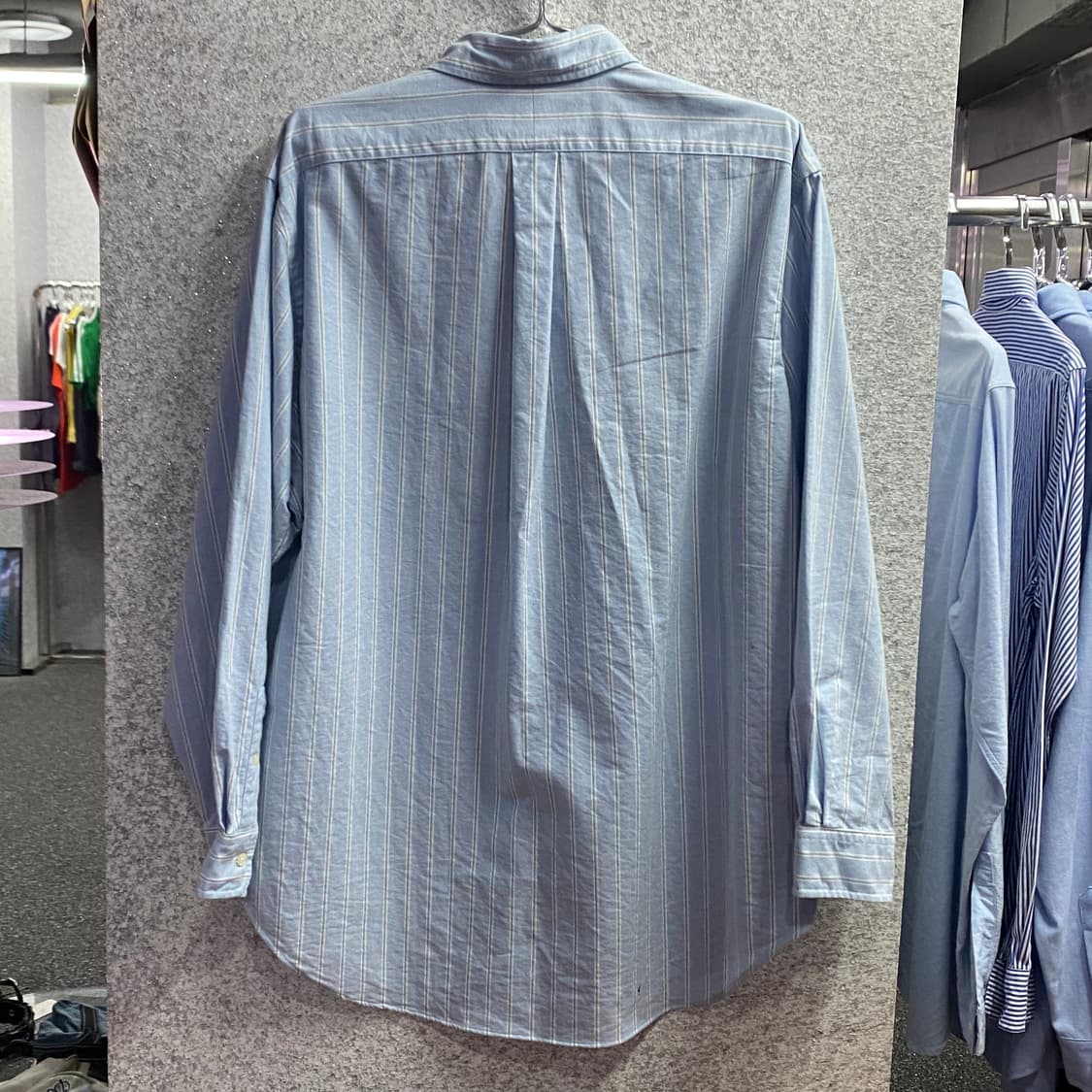 폴로 랄프로렌 클래식핏 스트라이프 옥스포드 셔츠 B3788 상품이미지4