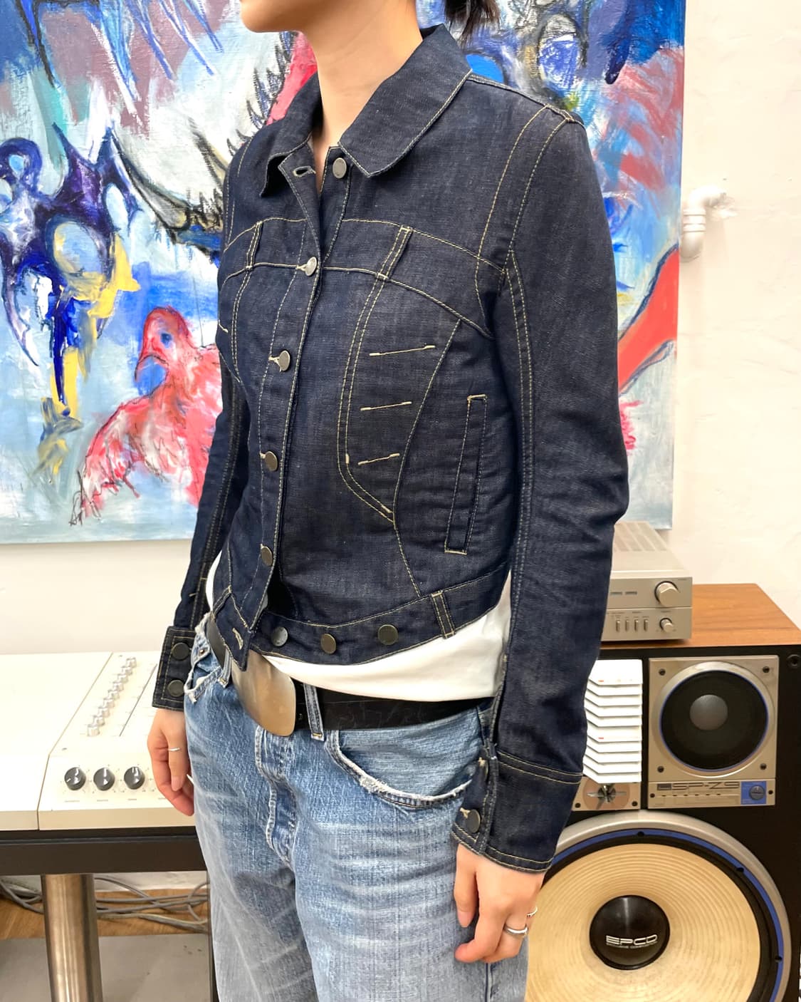 [66] TIME 타임 데님 자켓 상품이미지2