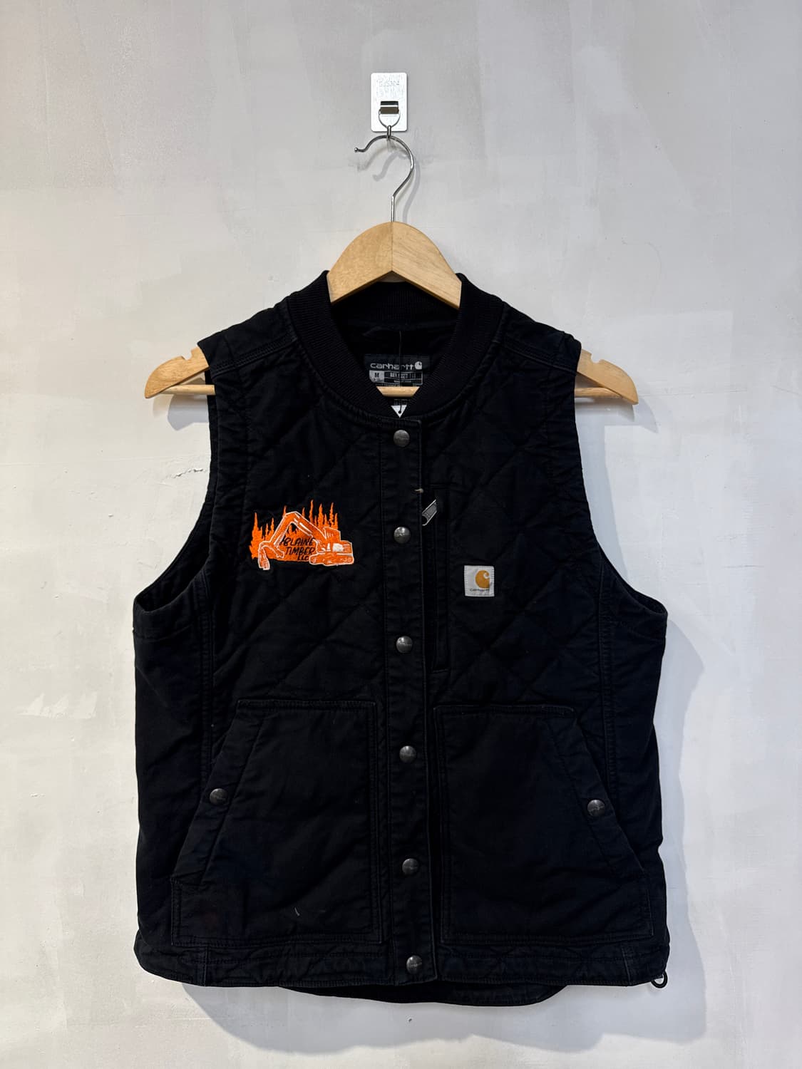 칼하트 블랙 베스트 조끼 상품이미지1