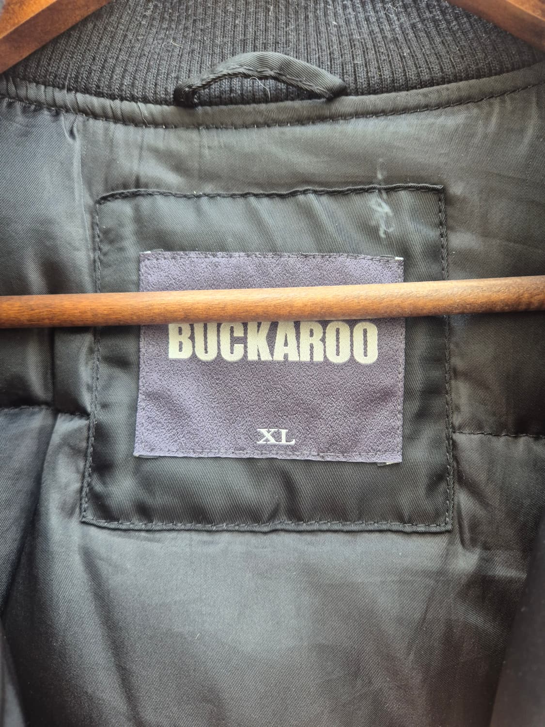 버커루 남녀공용 블랙 MA-1 항공 점퍼 105 상품이미지4