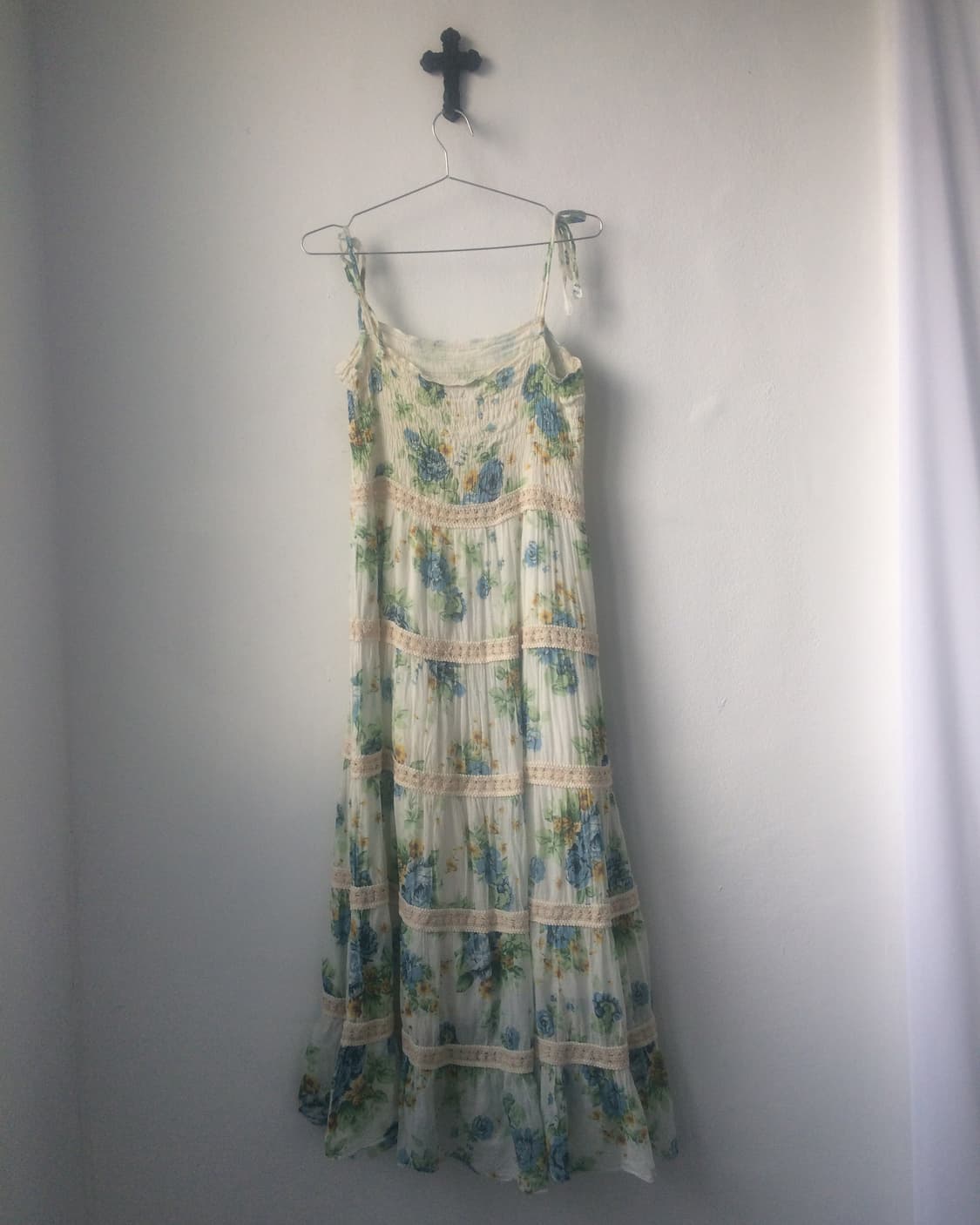 Flower pattern sleeveless onepiece 상품이미지2
