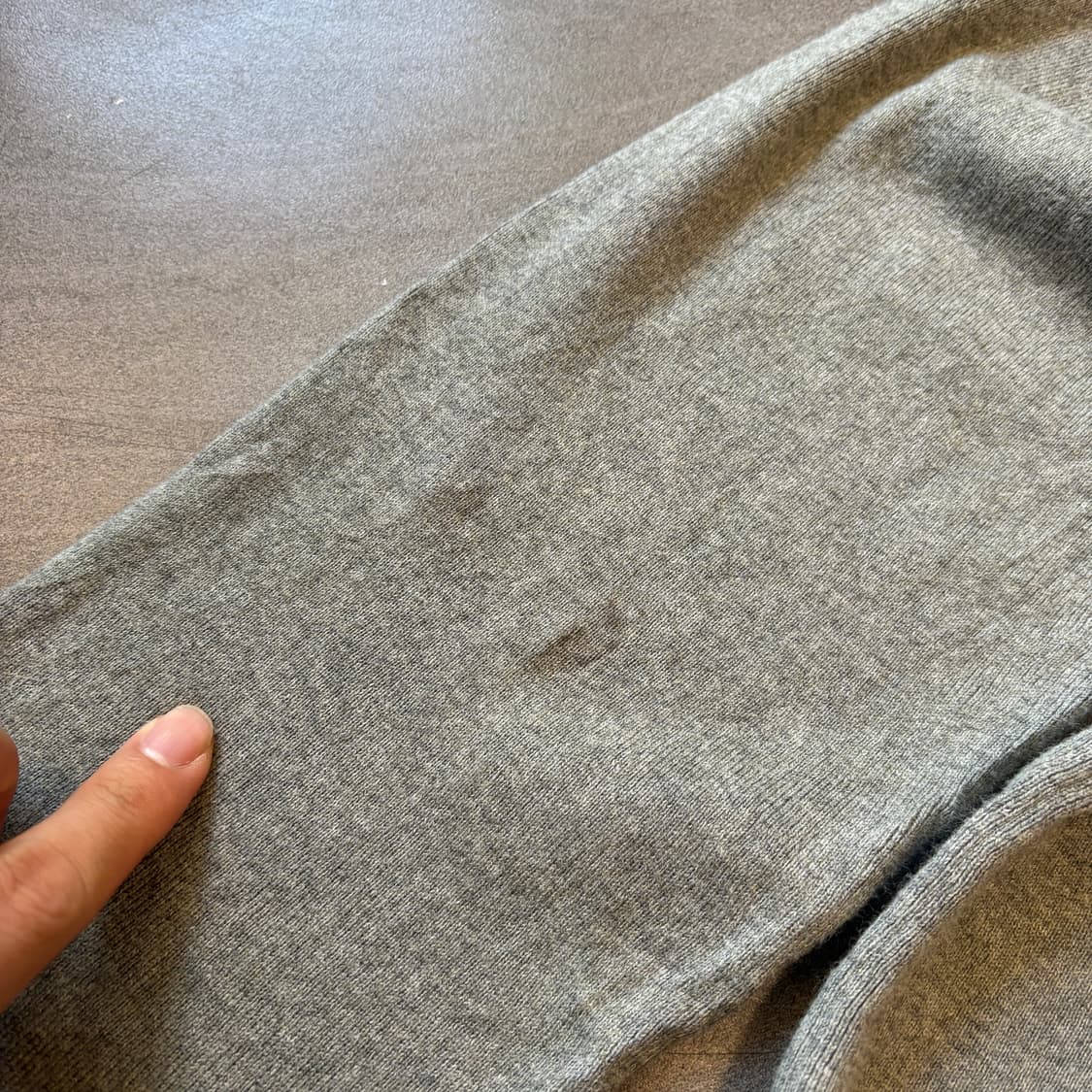 폴로 정품 그레이 피마 코튼 니트 상품이미지8