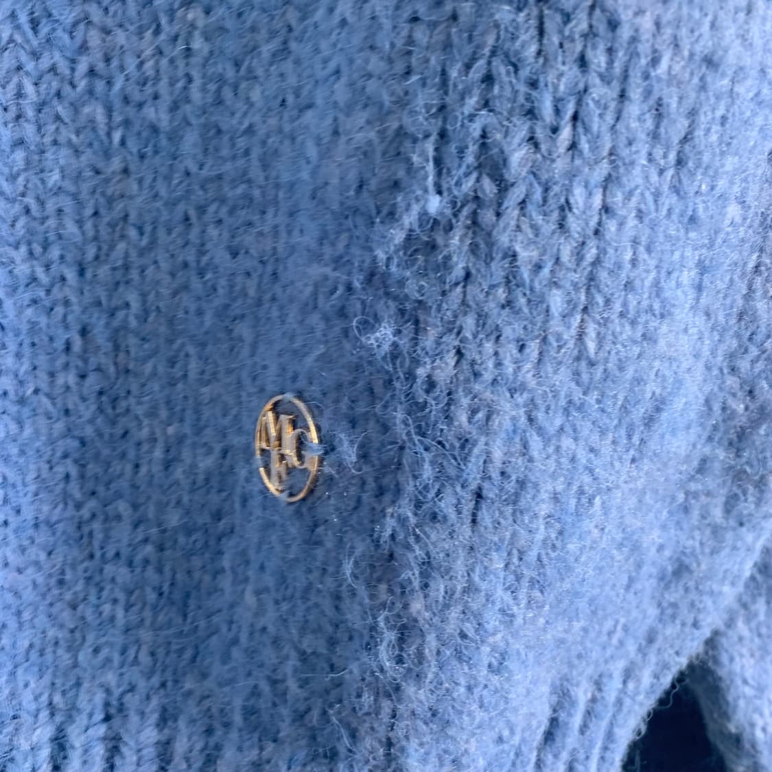 마리떼 프랑소와 저버 헤어리 니트 집업 상품이미지3