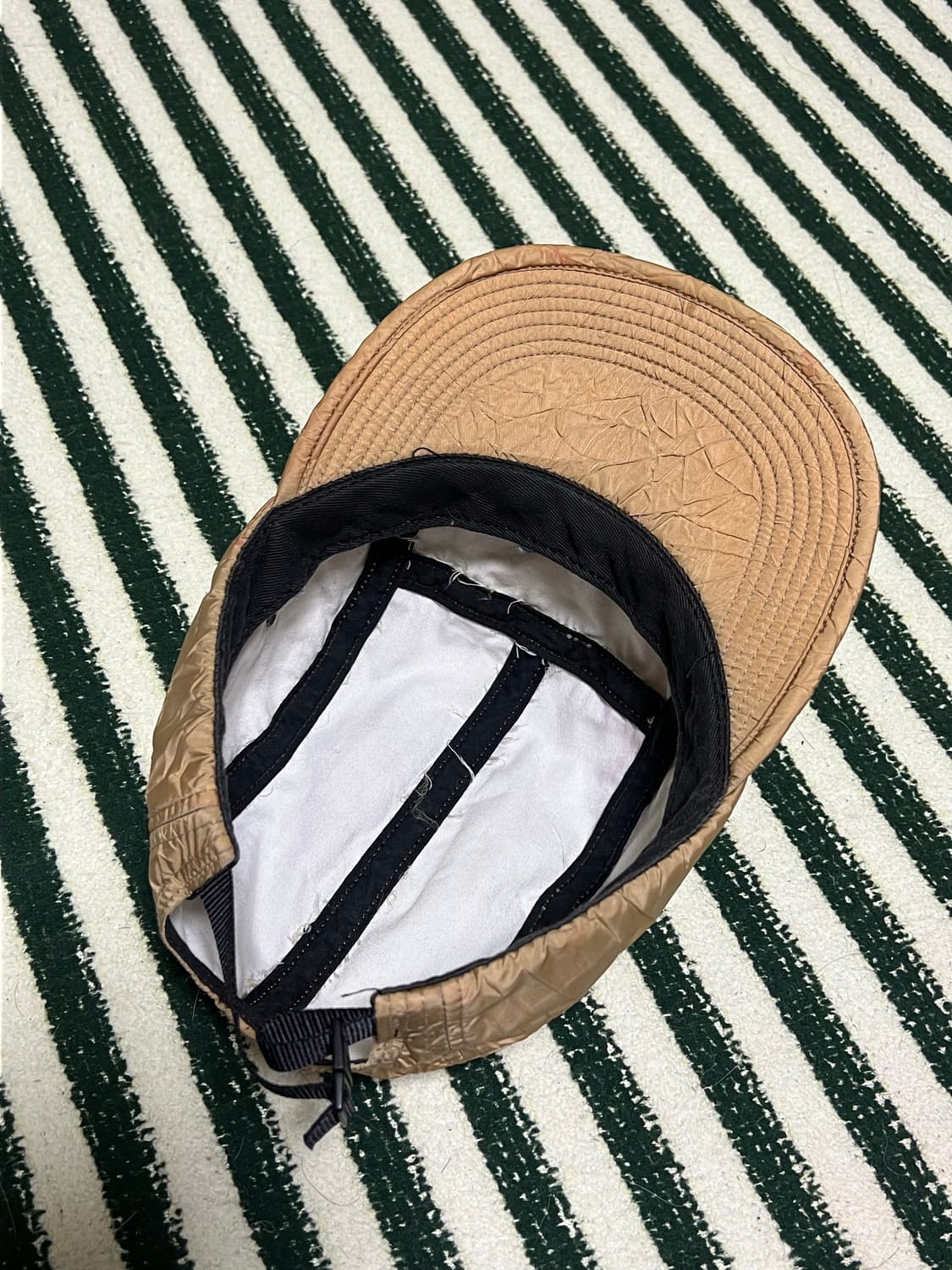 supreme wrinkled nylon soft camp cap 상품이미지2