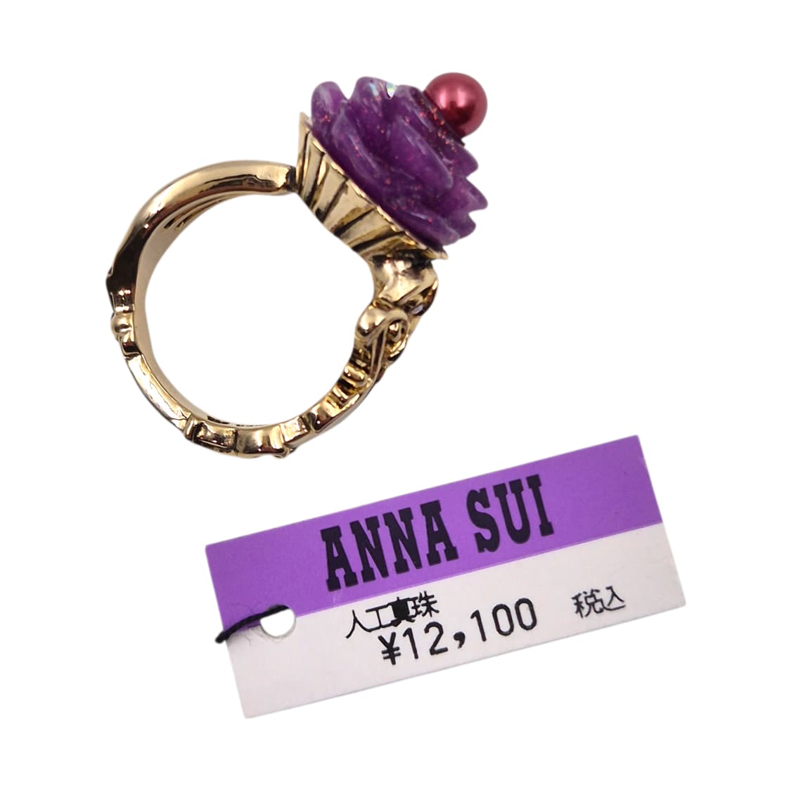 안나수이 엔틱 꽃잎 컵케이크 반지 상품이미지1