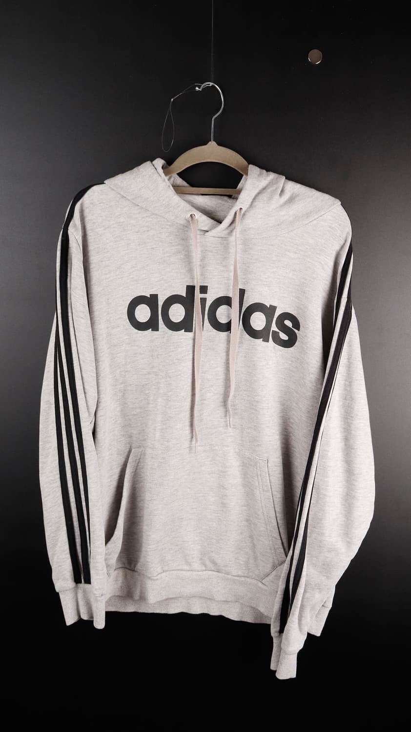 아디다스 빅로고 삼선 후드티 상품이미지1
