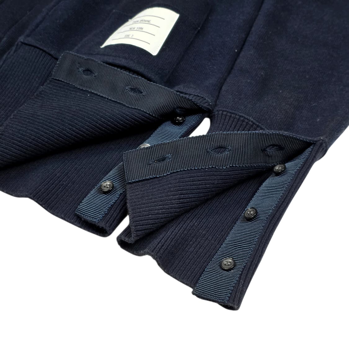 톰브라운 숄카라 코튼 가디건 상품이미지3