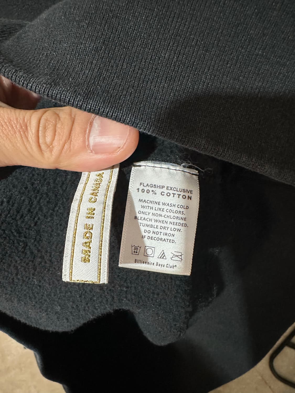 빌리어네어 보이즈 클럽 아치로고 후드티 상품이미지5