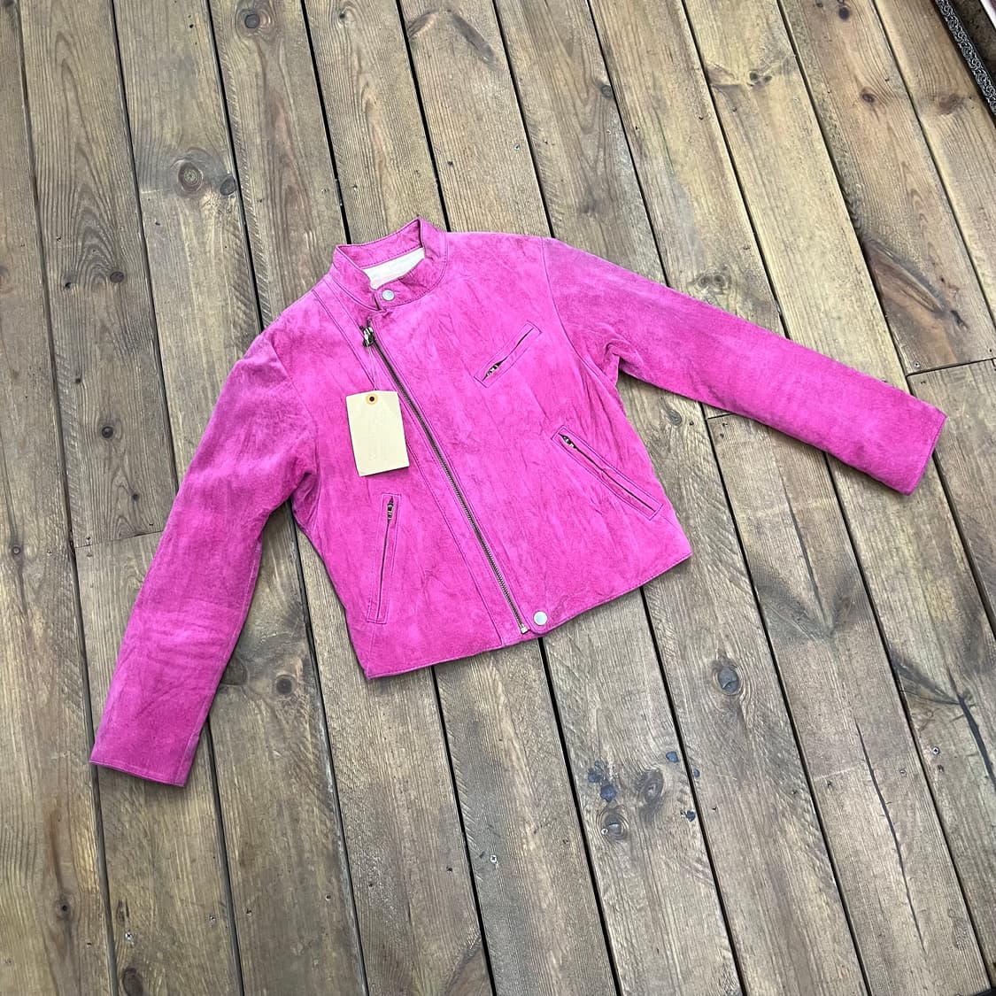 forste 리얼 레더 딱붙 자켓  상품이미지2