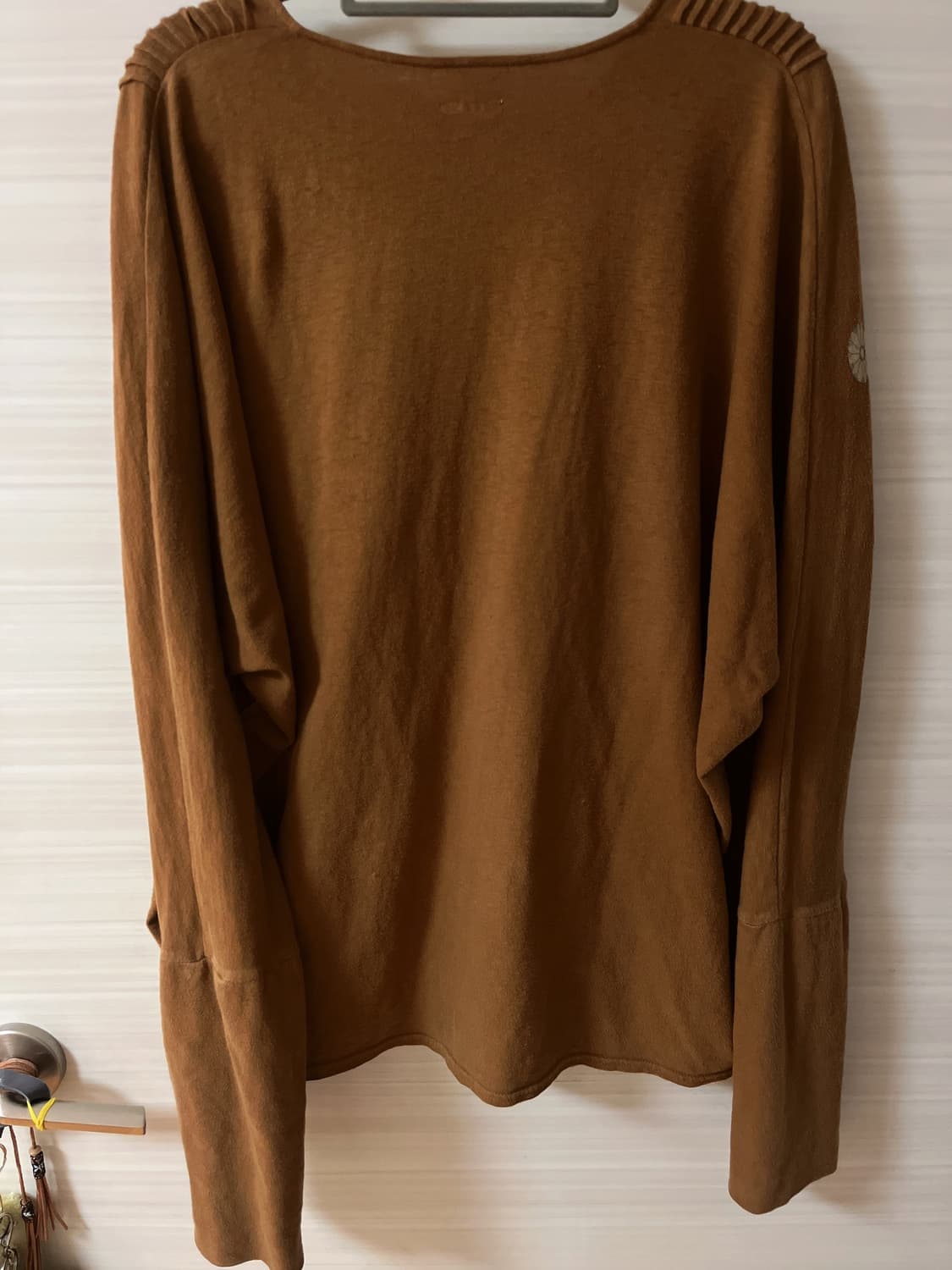 KAPITAL 캐피탈 브라운 헨리넥 니트 2사이즈 상품이미지4