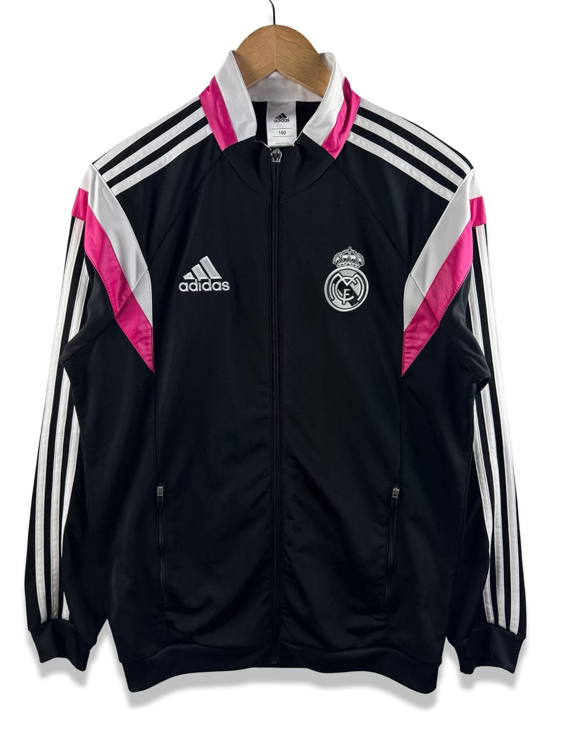 아디다스 레알마드리드 블랙 핑크 트랙탑 져지2435 상품이미지1