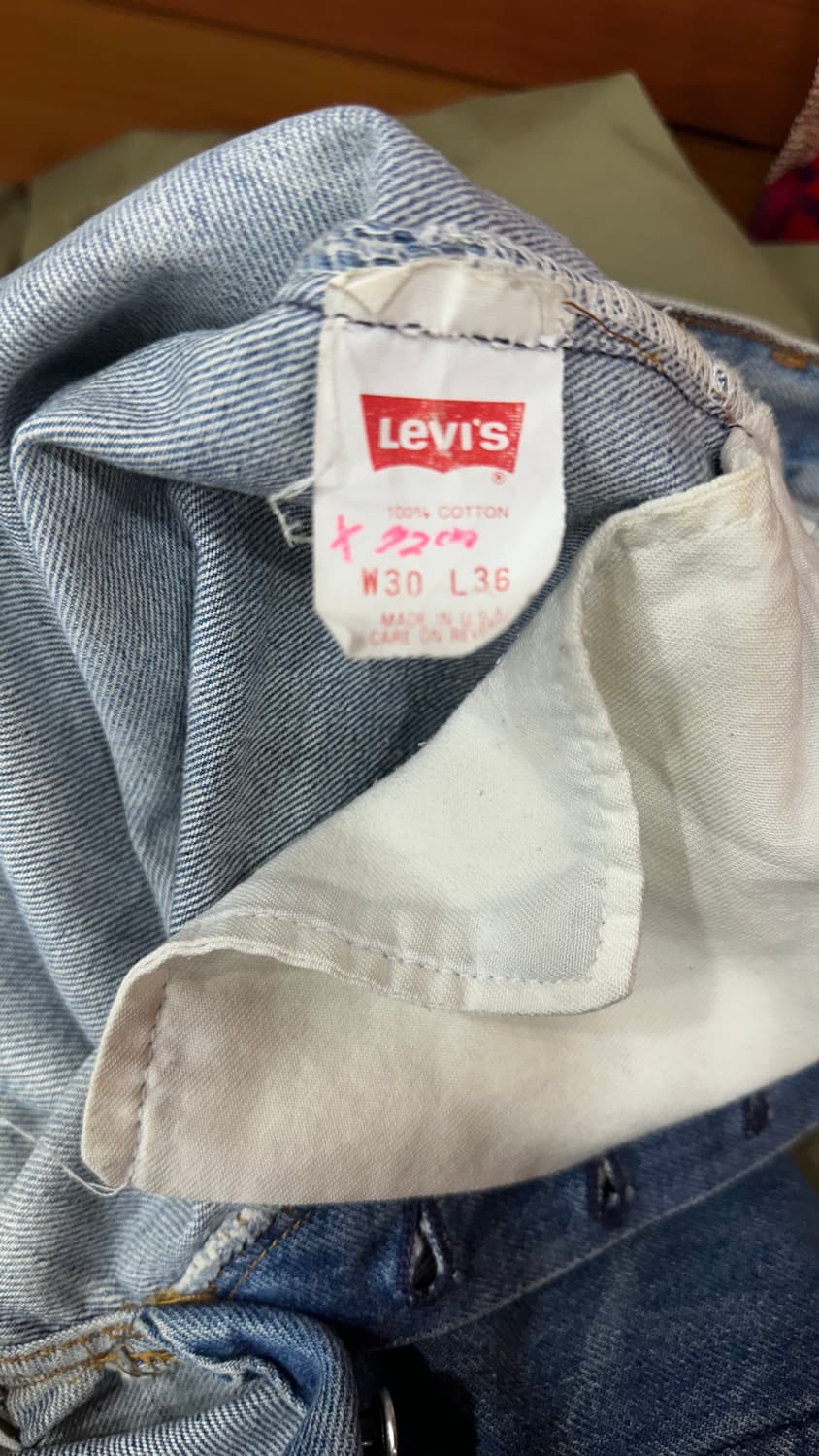 90s 리바이스 501xx u.s.a   27-28사이즈 상품이미지5