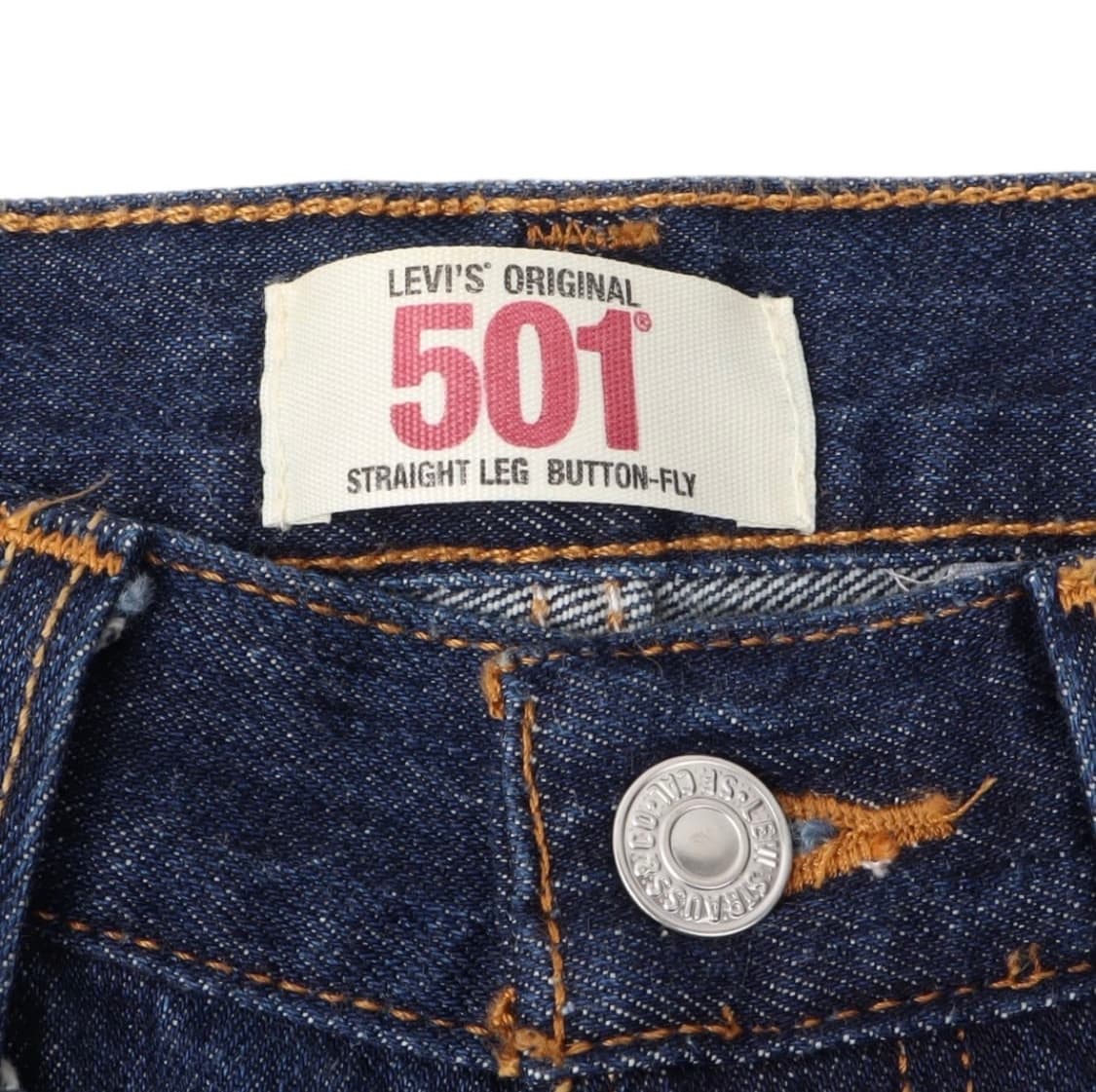 리바이스 501 스트레이트 레그 버튼플라이 데님팬츠 상품이미지6