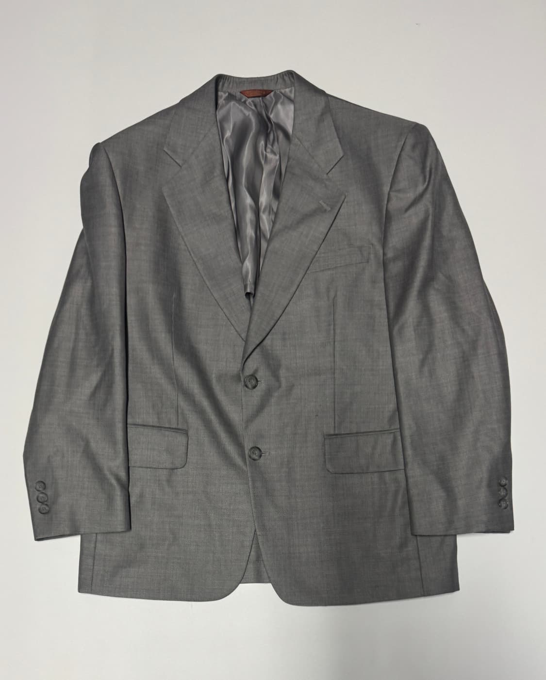 캠브리지멤버스 실크 울 정장 세트 M ~ L 그레이 상품이미지2