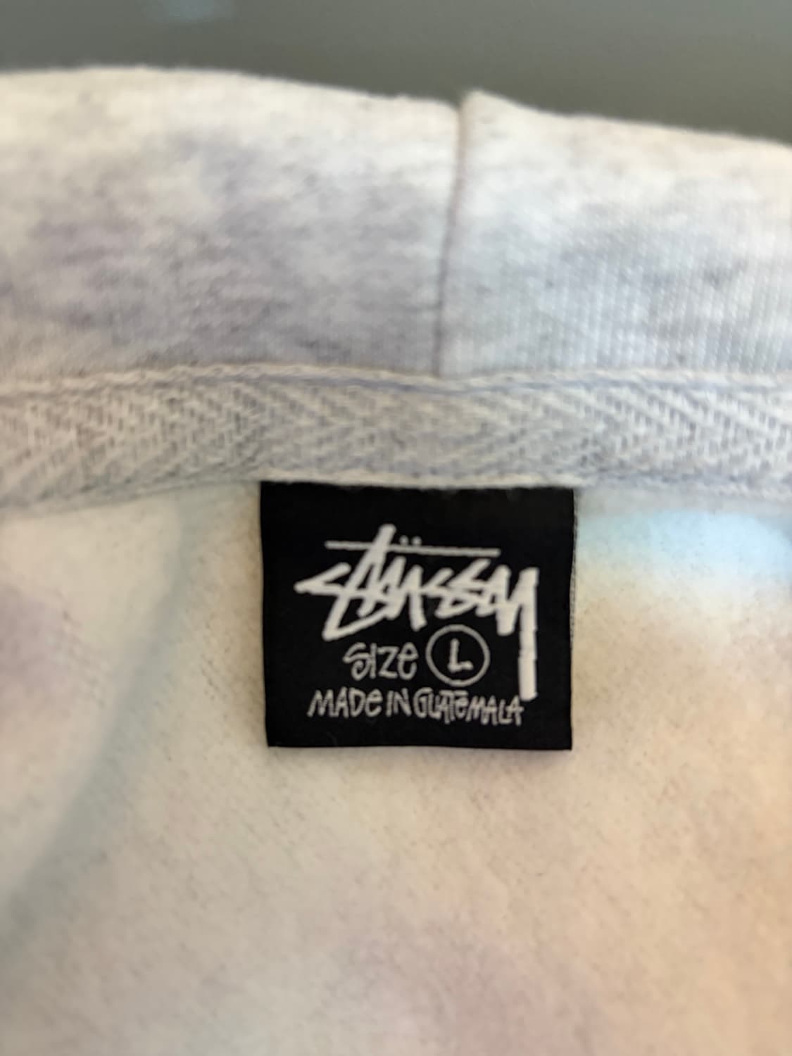 스투시 밴쿠버 후드집업 애쉬 L 상품이미지4