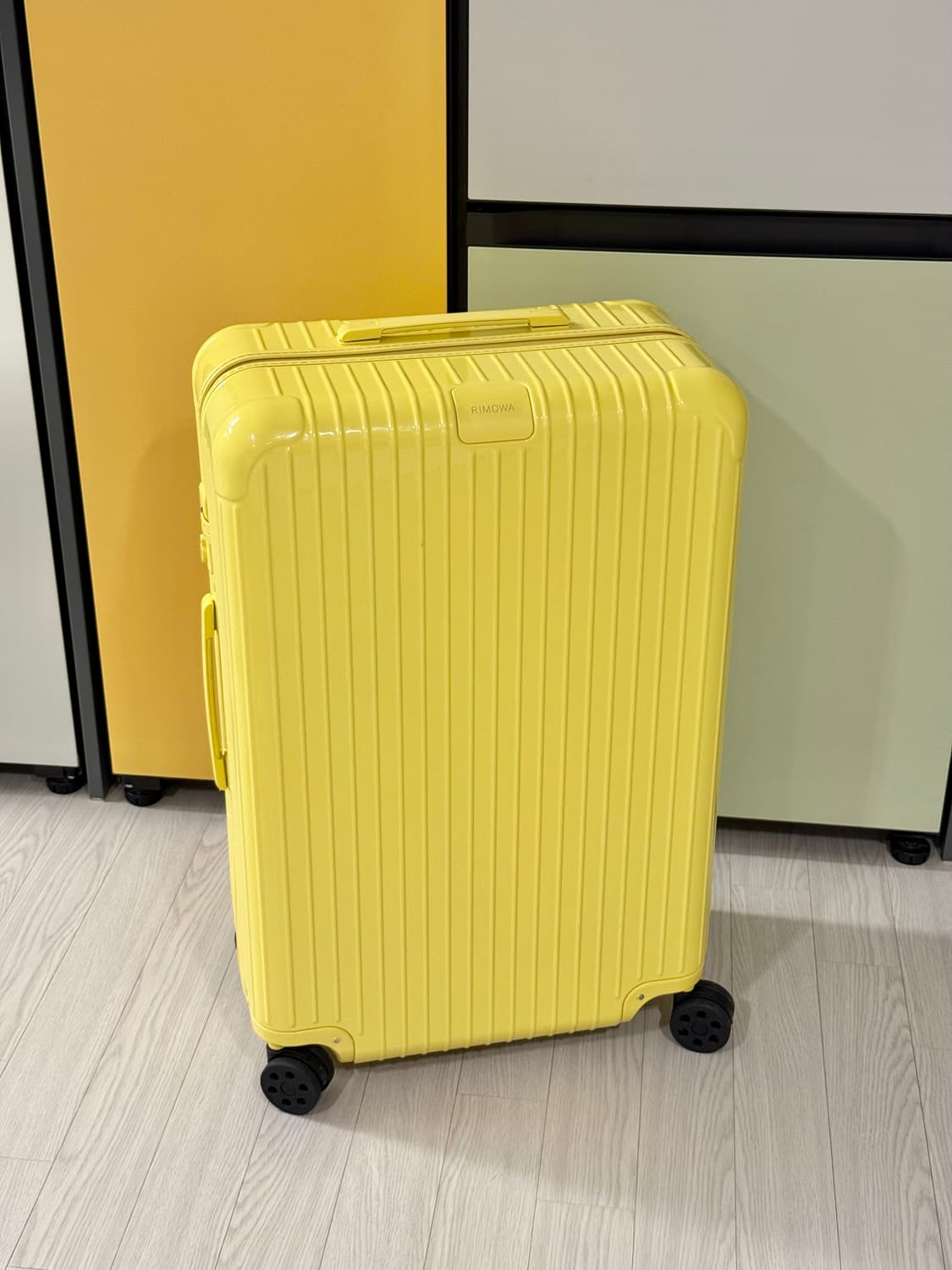 리모와 에센셜 옐로 체크인L 상품이미지1