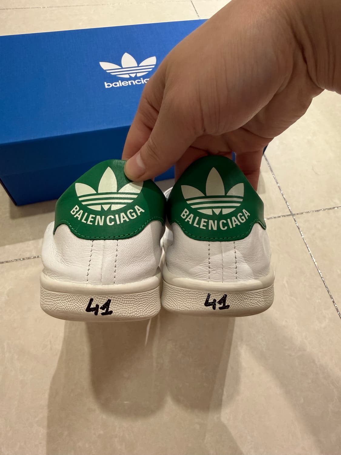 아디다스 x 발렌시아가 스탠스미스 41사이즈  상품이미지4