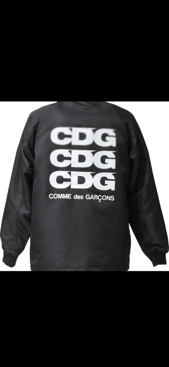 꼼데가르송 cdg 보아털 코치자켓 m 상품이미지1