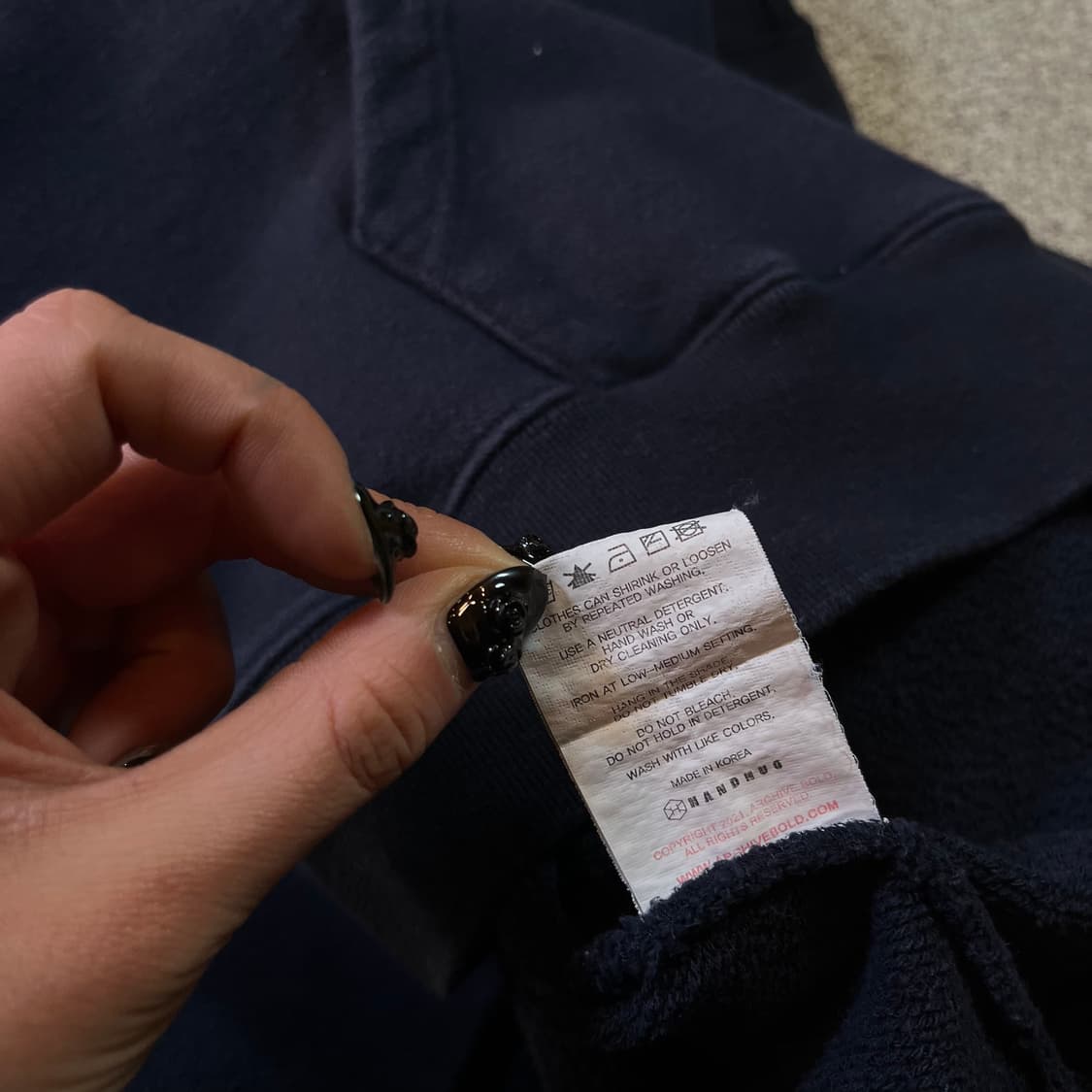 939 아카이브볼드 후드티 상품이미지5