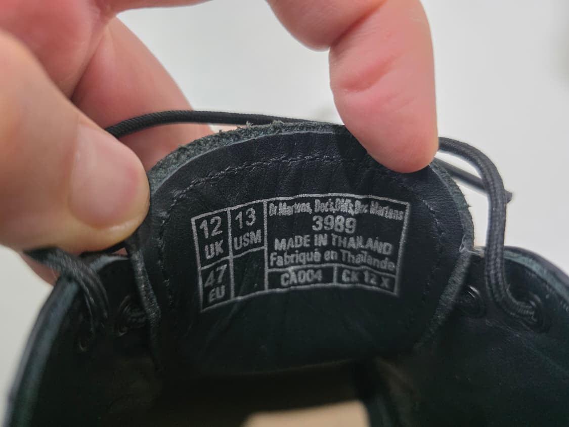 [새상품] 닥터마틴 윙팁 3989 310 사이즈 팝니다 상품이미지2