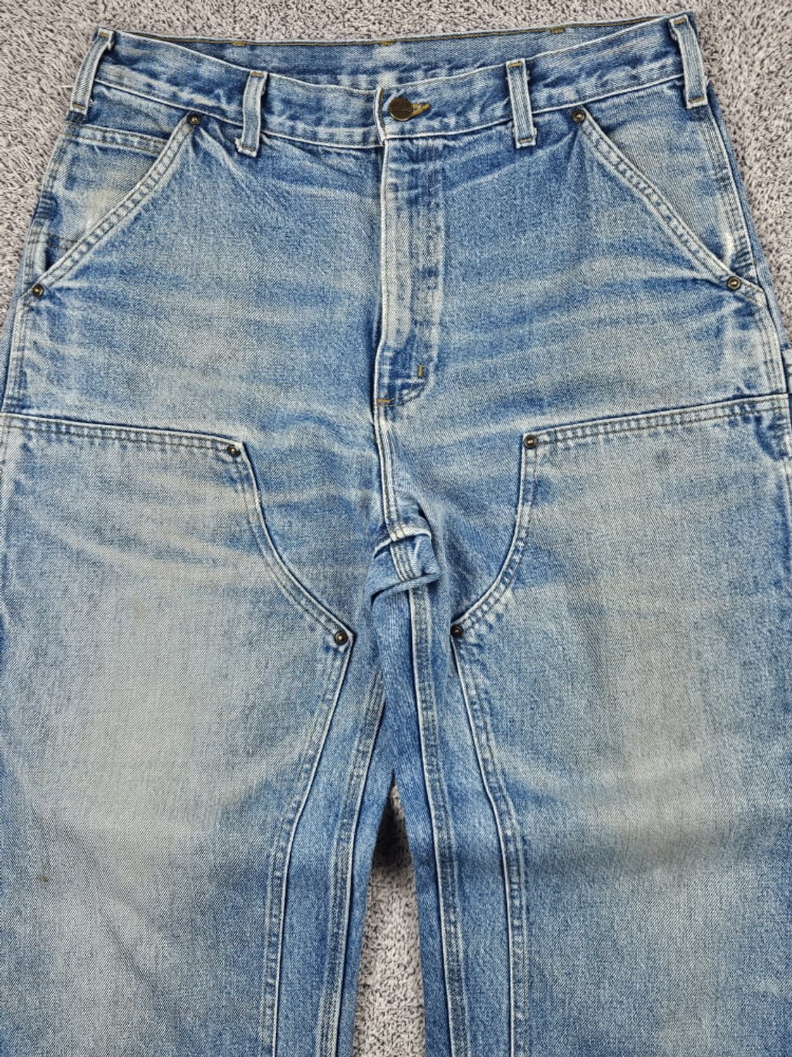 칼하트 데님 더블니 카펜터 워크 팬츠 ( 34X32 ) / 10415 상품이미지5