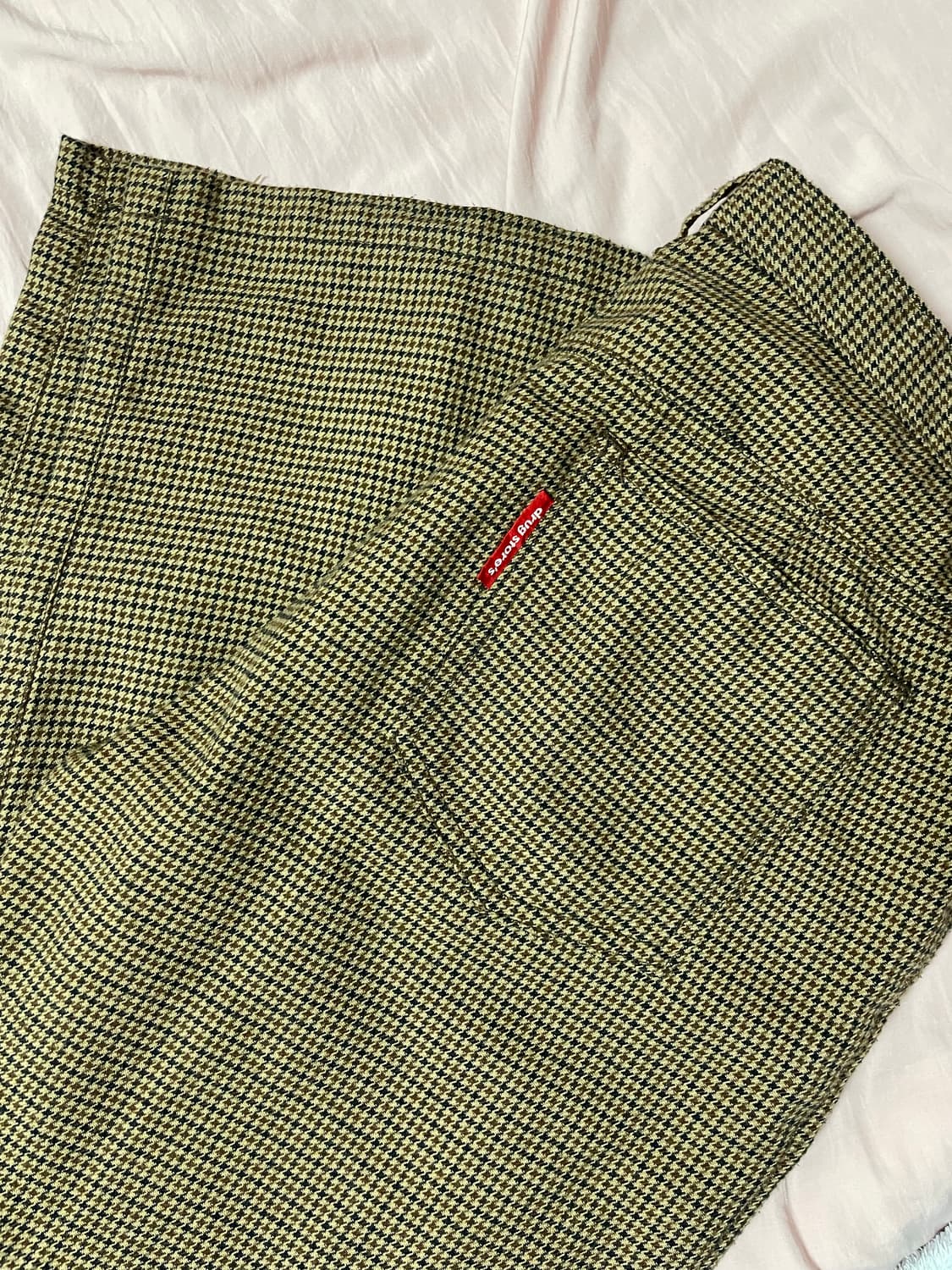 빈티지 브라운 패턴 팬츠 상품이미지3