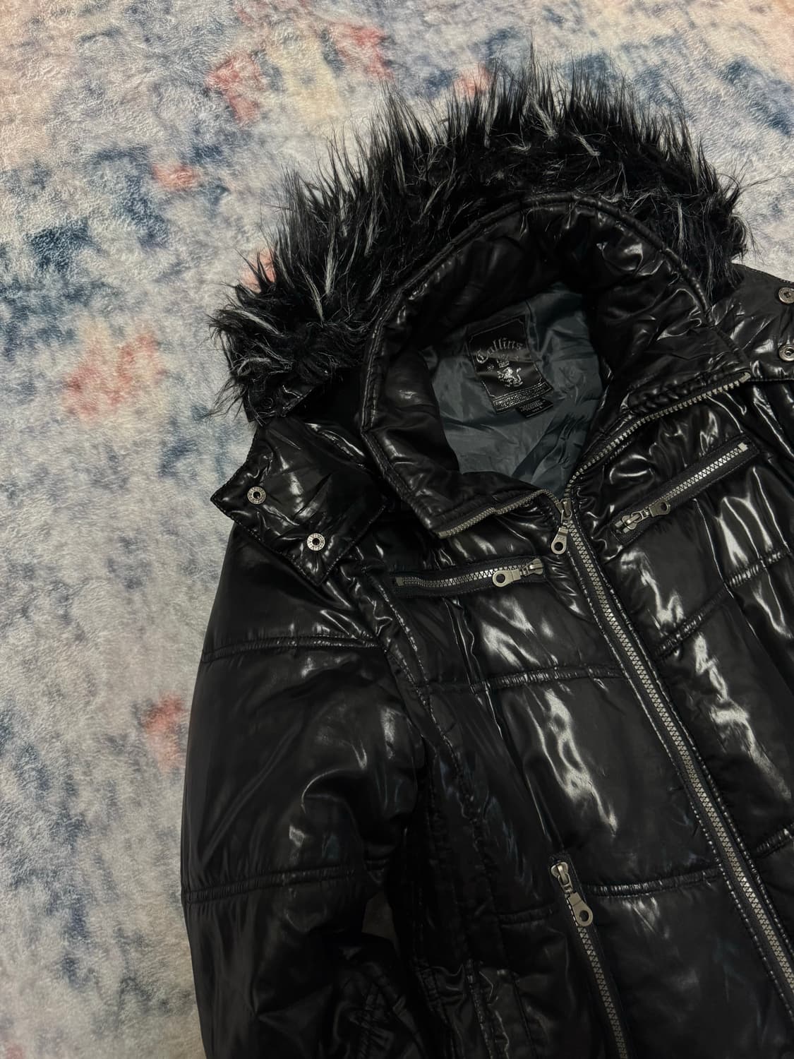 Gallins 00s vkei fur down jacket 상품이미지3