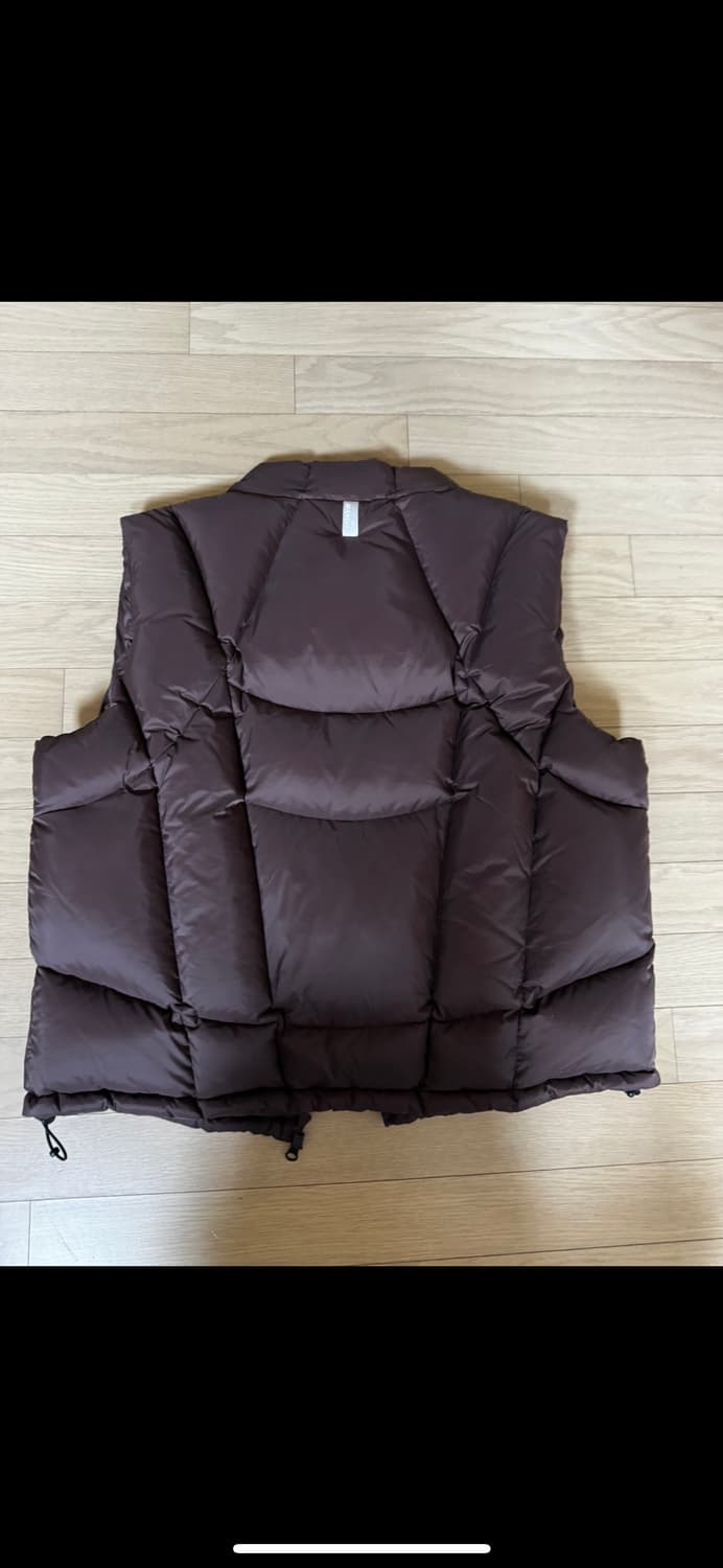 노메뉴얼 브라운 패딩베스트 상품이미지2