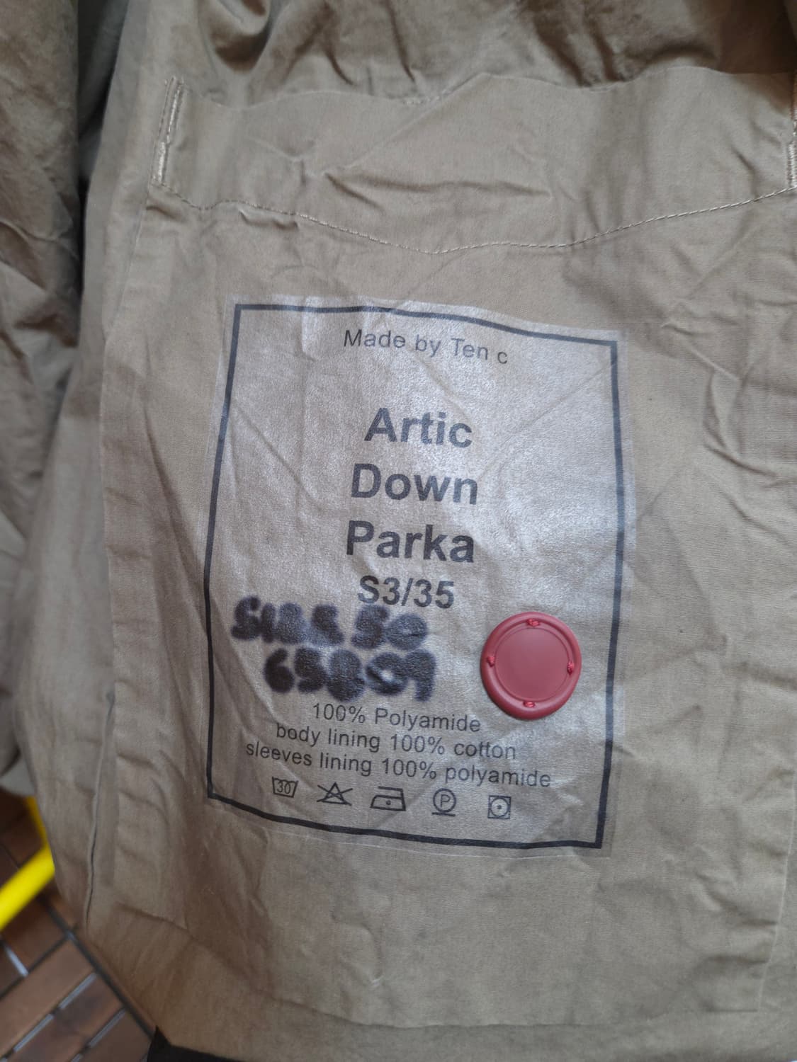 50사이즈 텐씨 아틱 다운 패딩 상품이미지2