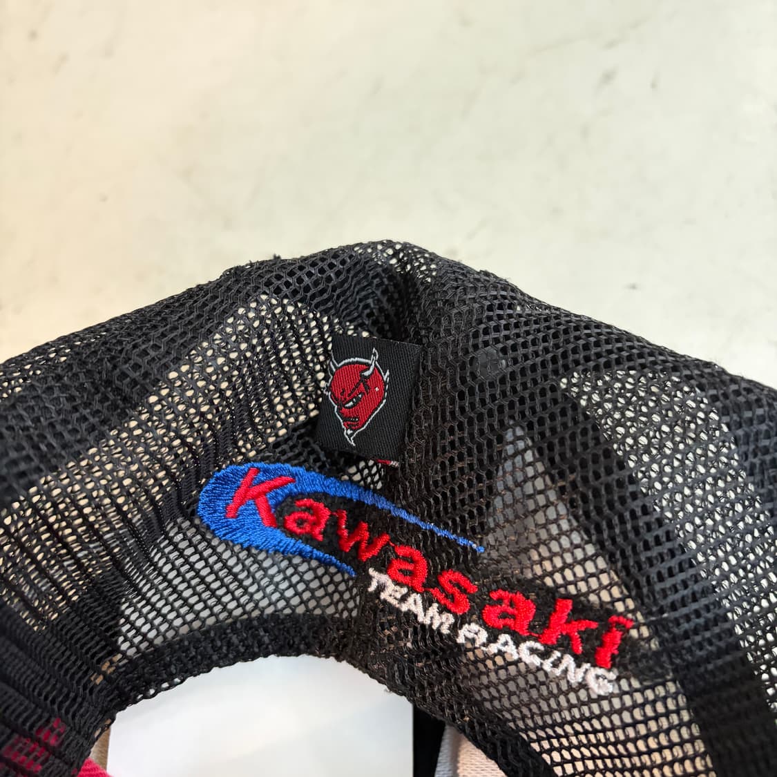 가와사키 닌자 ZX-RR 빈티지 메쉬볼캡 OS 상품이미지6