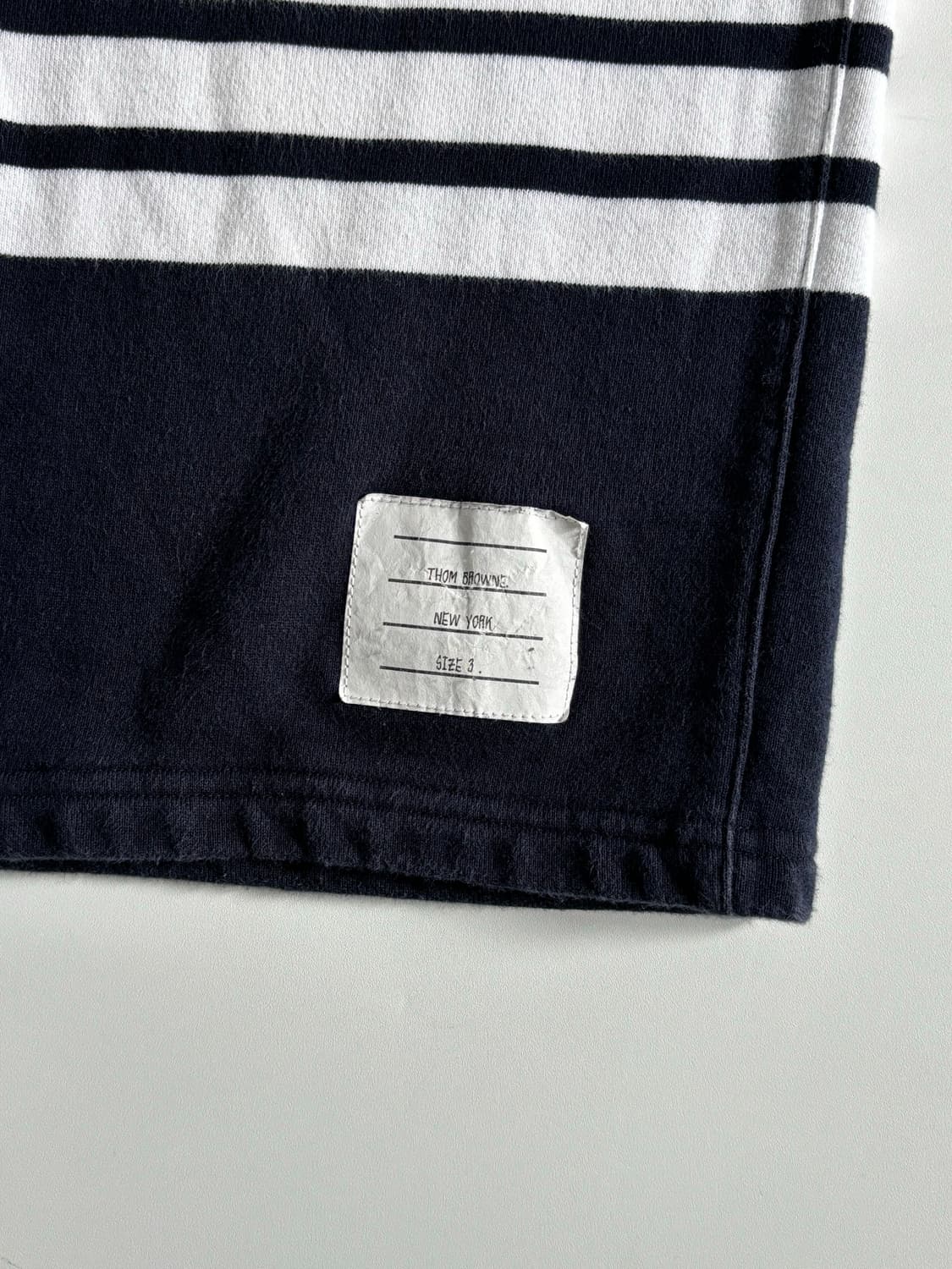 Thom Browne 톰브라운 네이비 하프 팬츠  상품이미지6