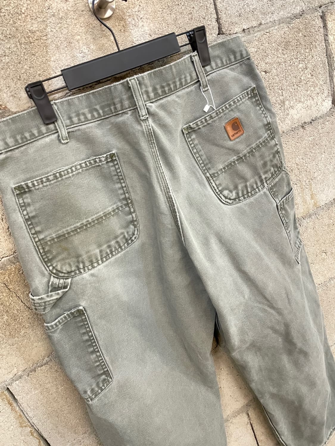 칼하트 B11 모스그린 카펜터 워크 팬츠 상품이미지6