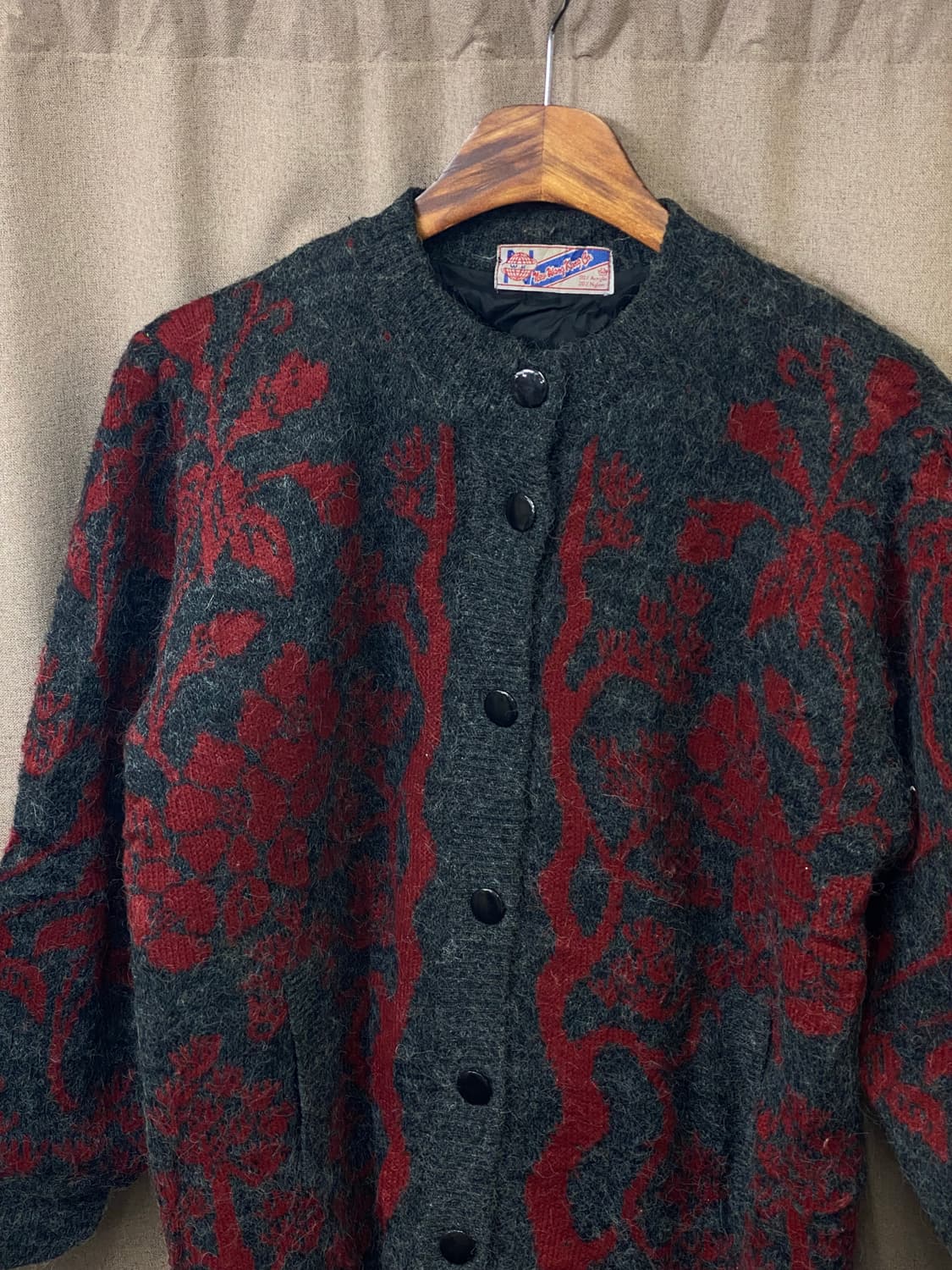 빈티지 헤비 니트 가디건 자켓 상품이미지2