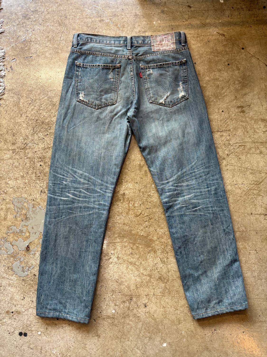 00s 리바이스 디스트로이드 워싱 데님 상품이미지8