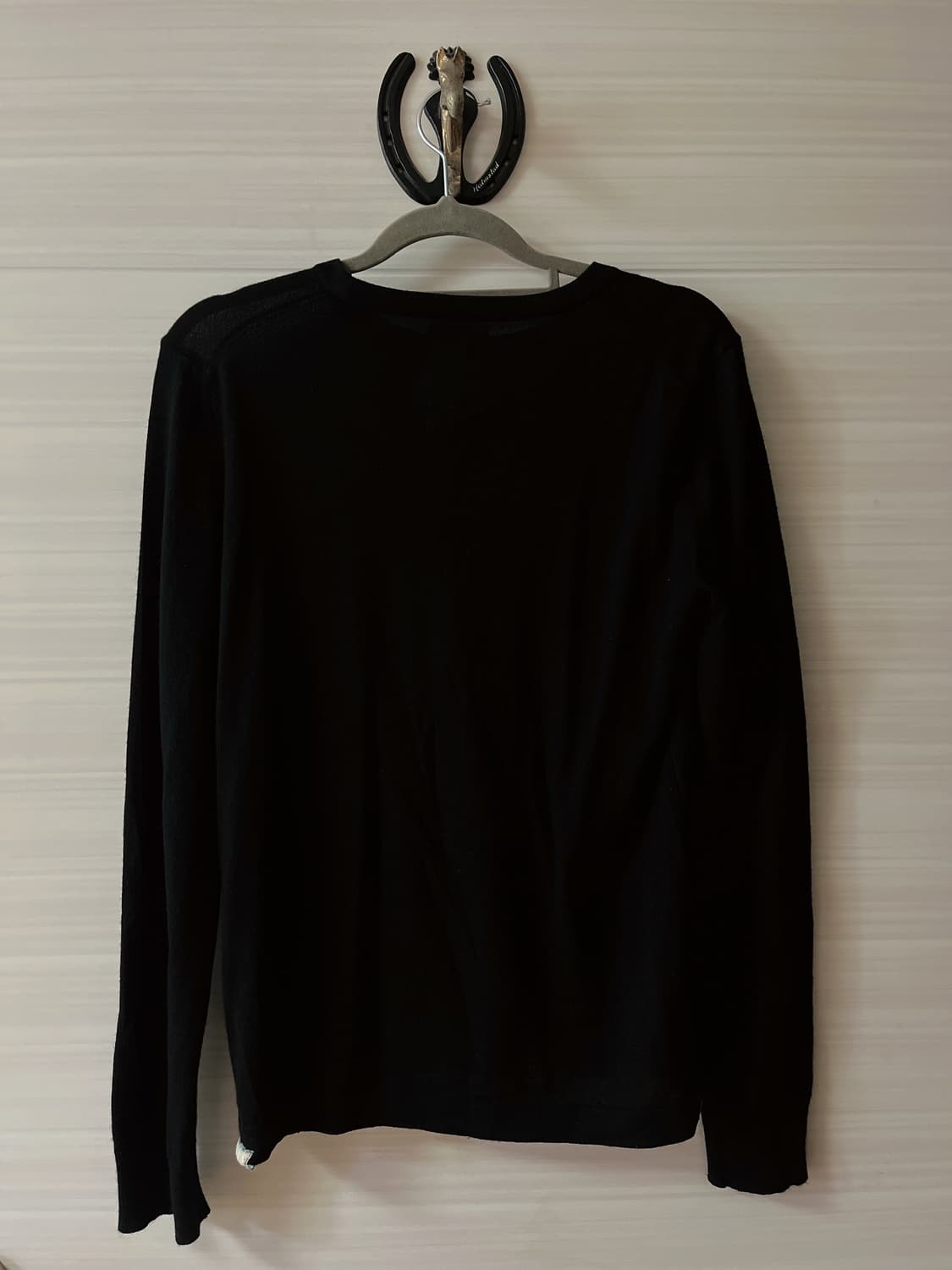 Visvim 검정 캐시미어 니트 상품이미지2