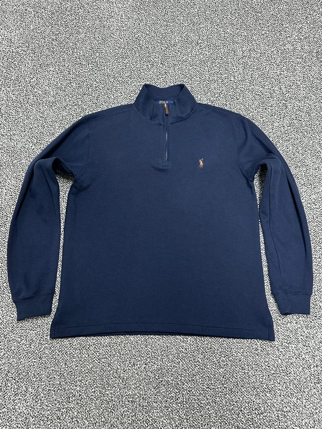 폴로 최신형 반집업 니트 긴팔 상품이미지1