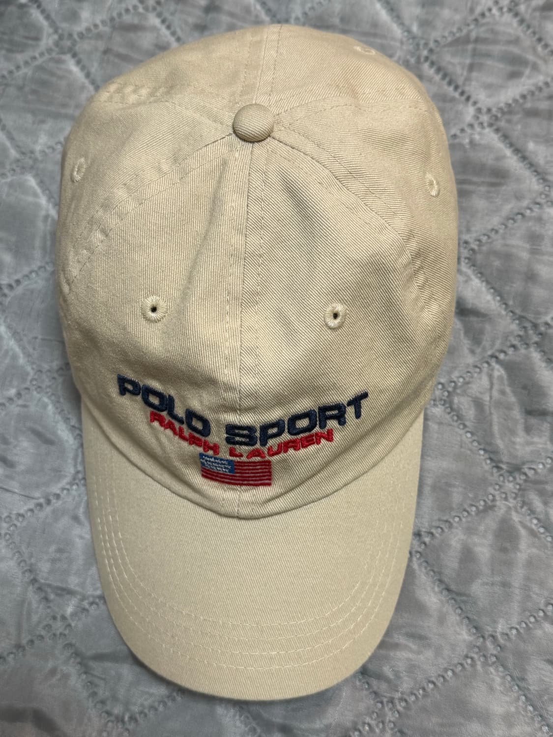 폴로 스포츠 베이지 볼캡 상품이미지1