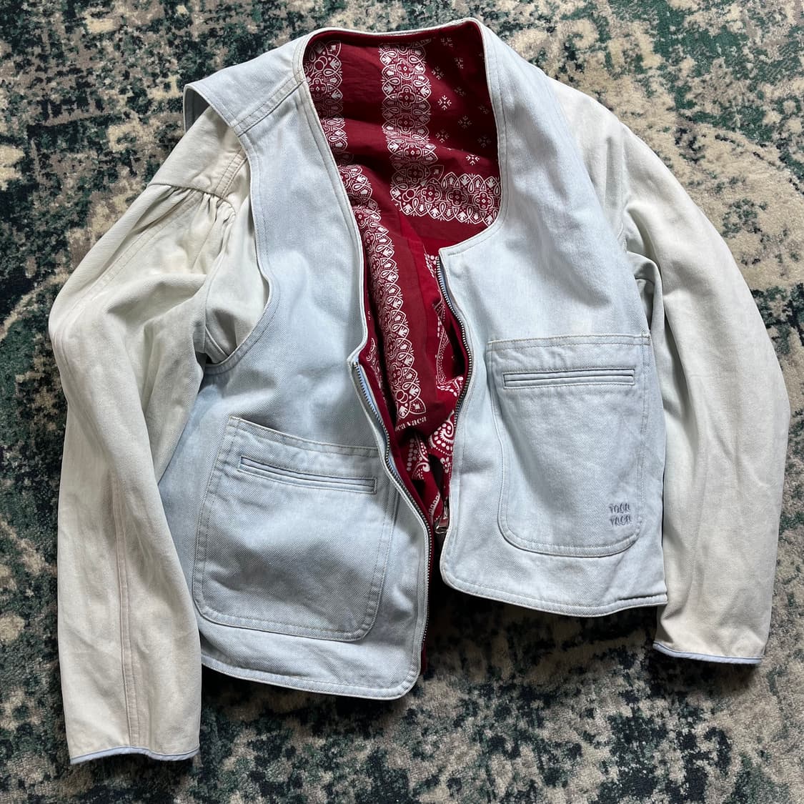 Vocavaca 보카바카 양면 페이즐리 자켓 상품이미지2