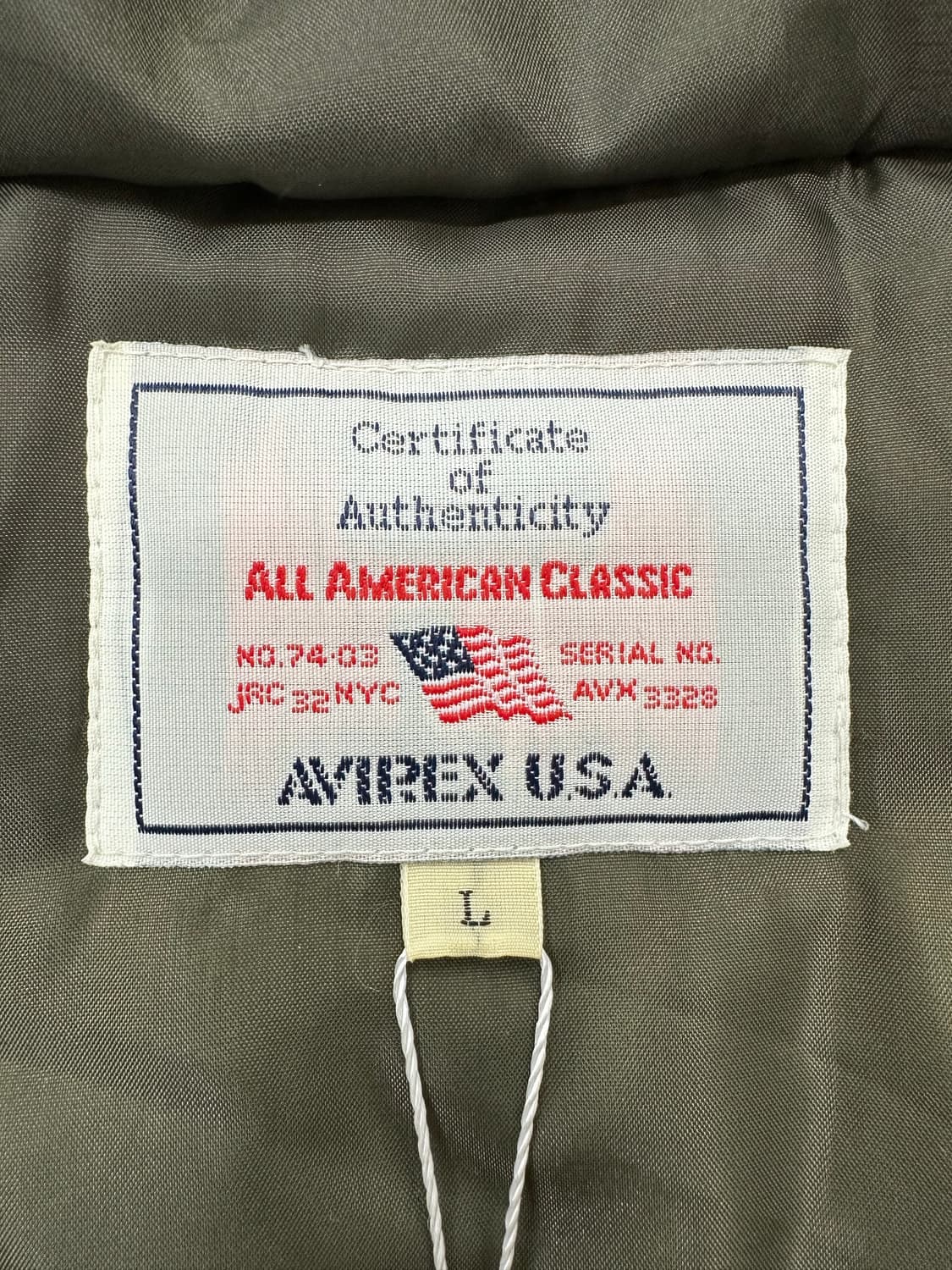 Avirex Field Hooded Jacket (Khaki) 상품이미지9