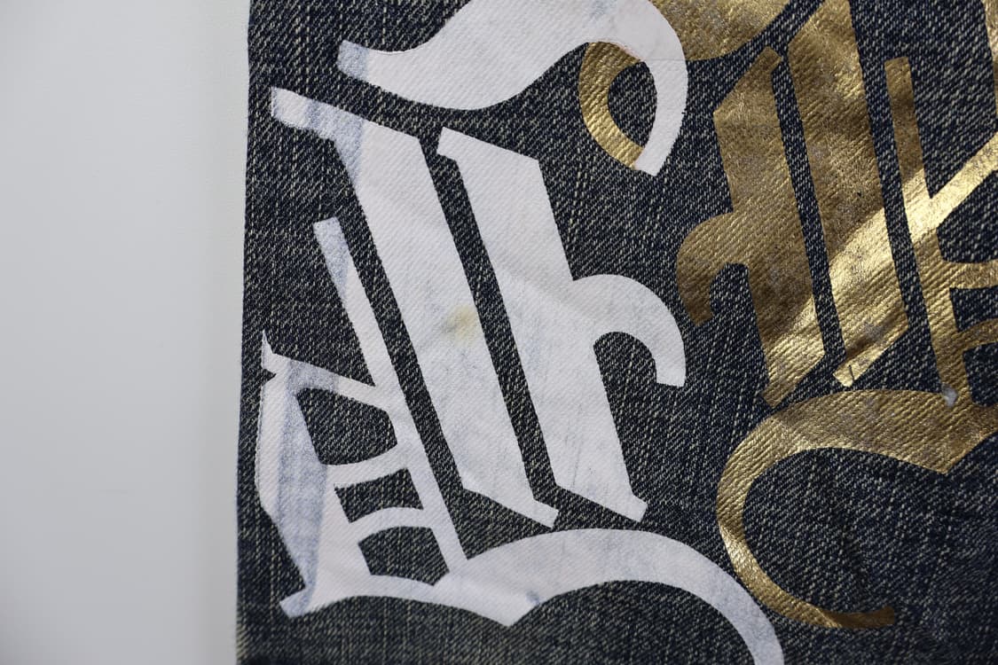 Jpn y2k printing damage detail jeans 상품이미지9